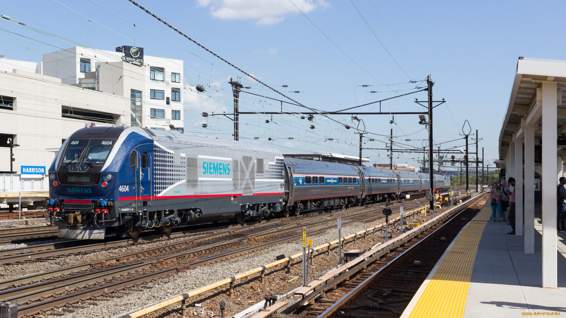 техника, поезда, состав, локомотив