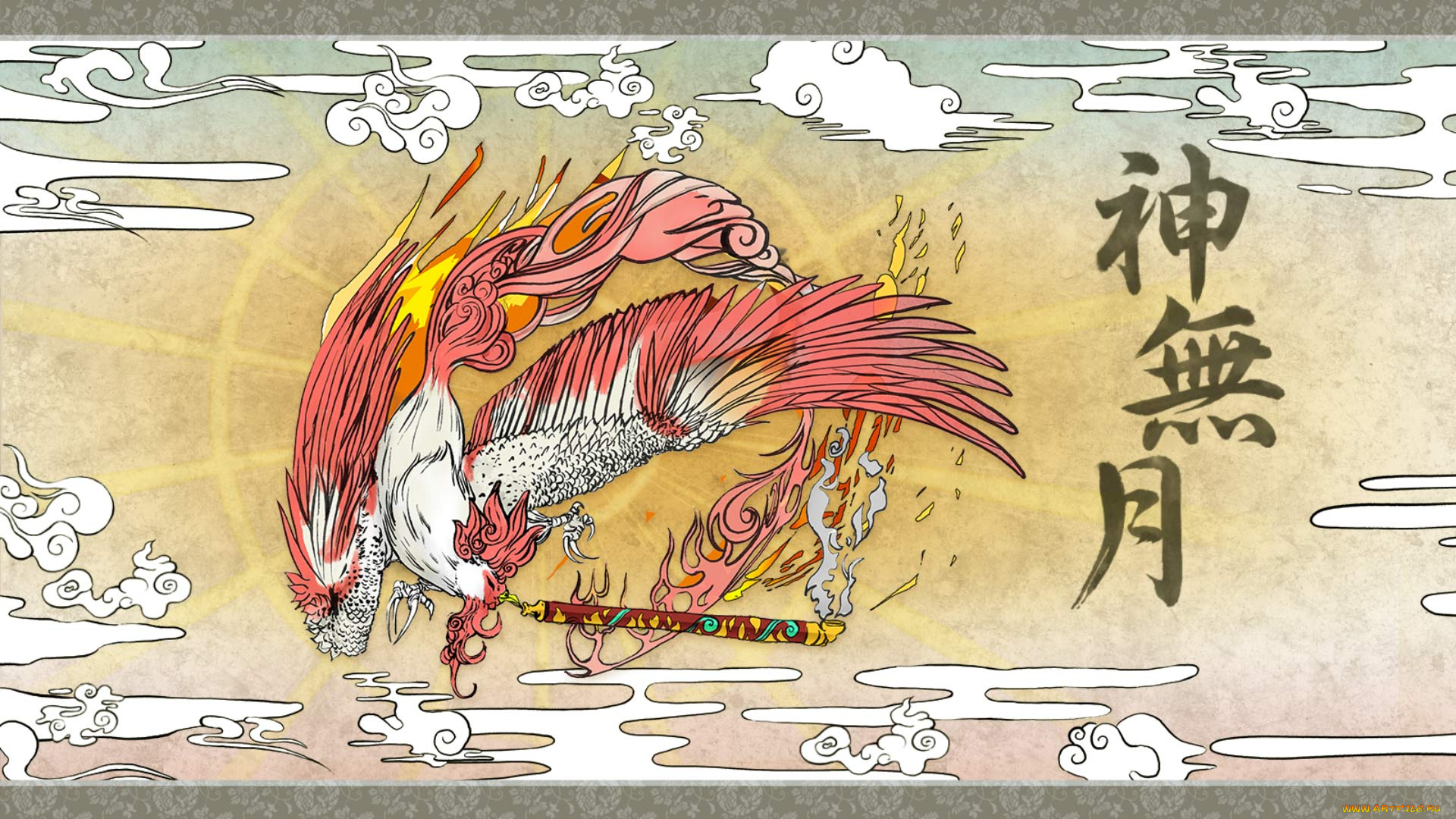 видео, игры, okami, адвенчура, игра