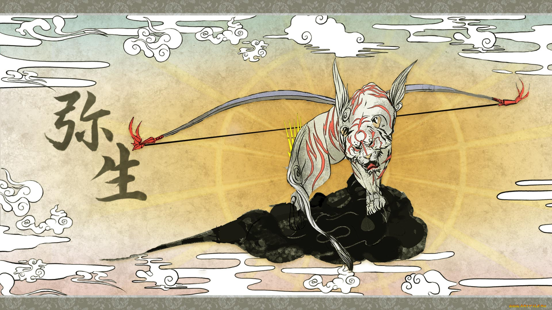 видео, игры, okami, игра, адвенчура