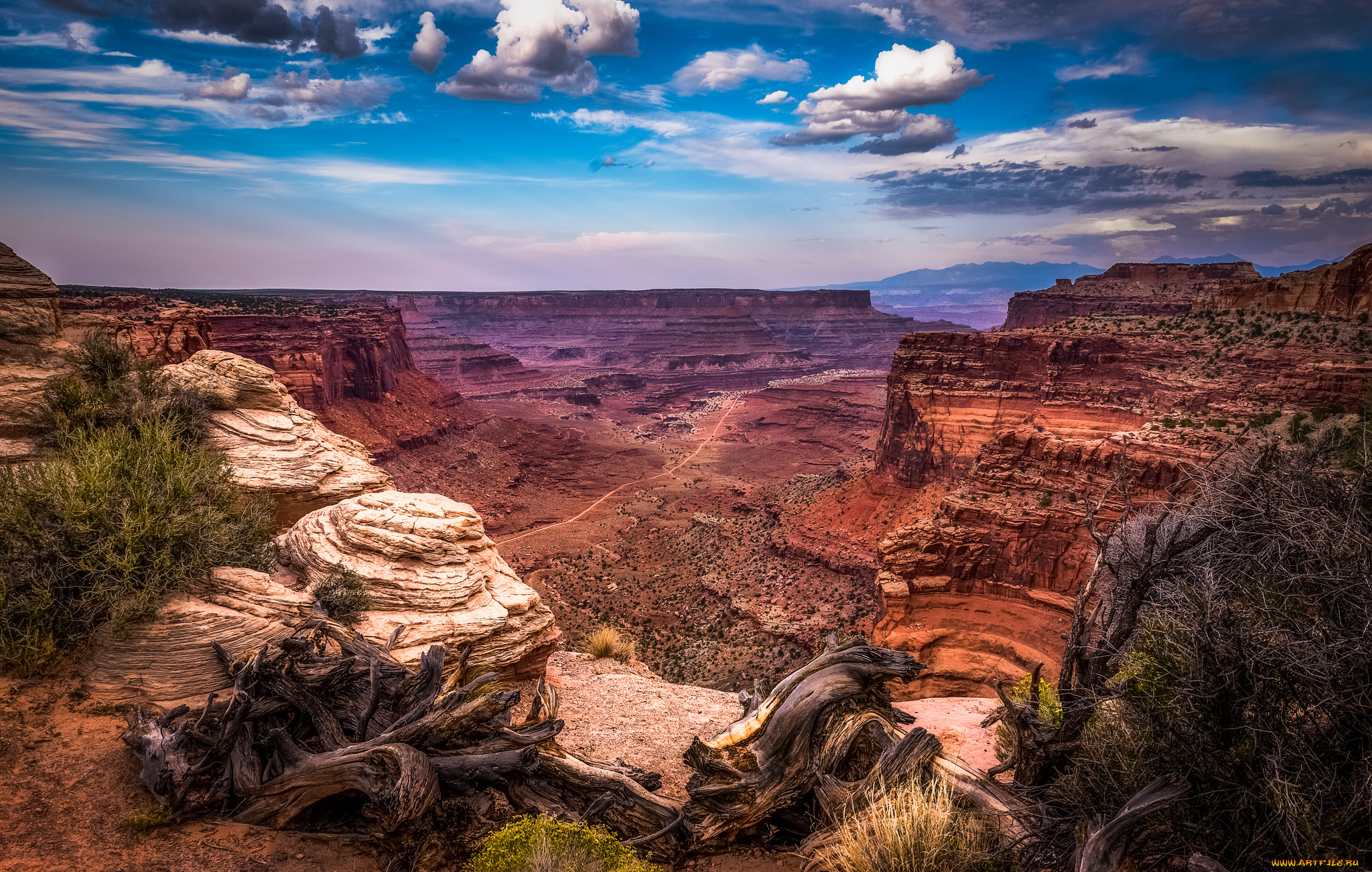 природа, горы, простор