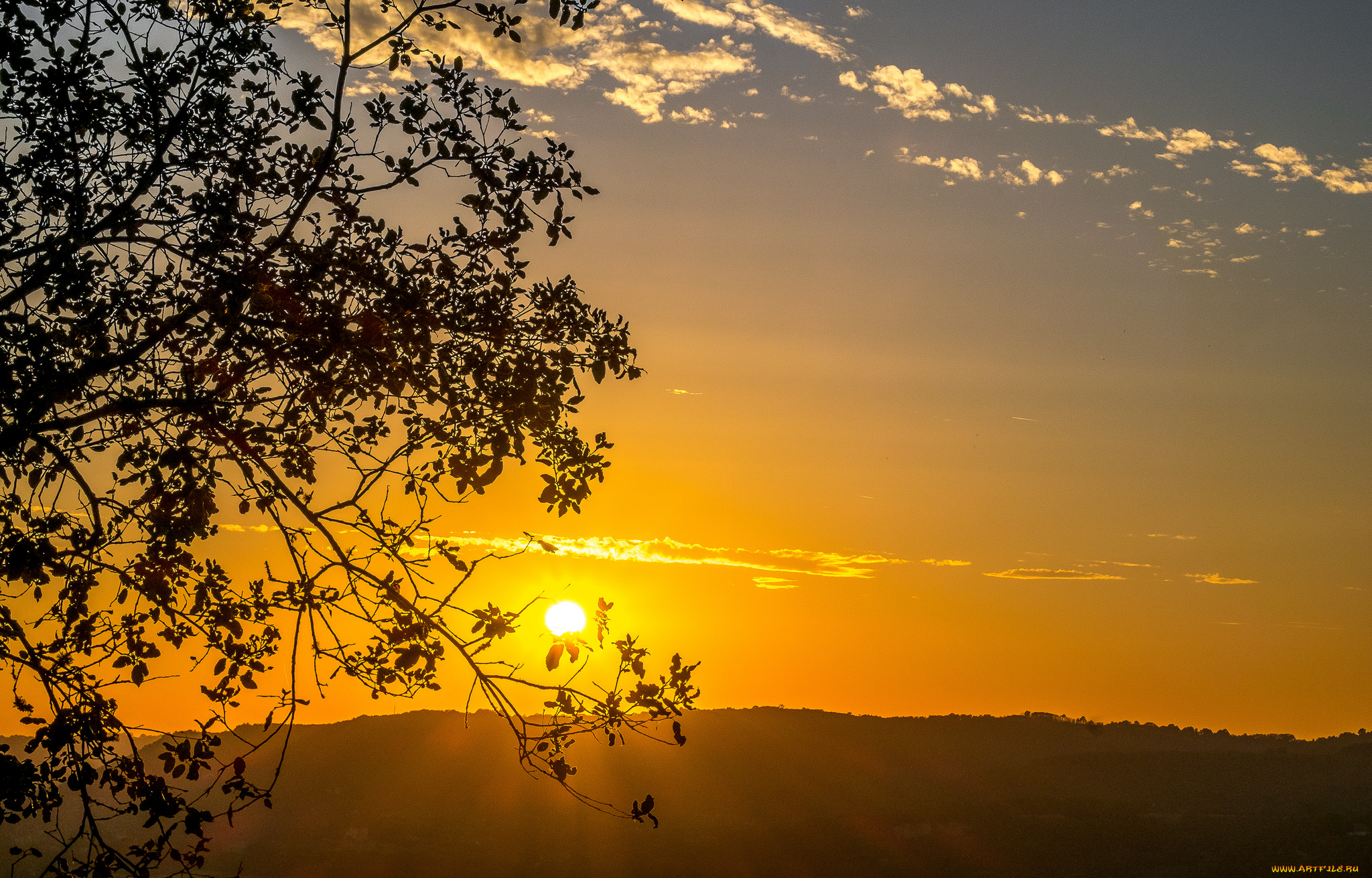 природа, восходы, закаты, простор