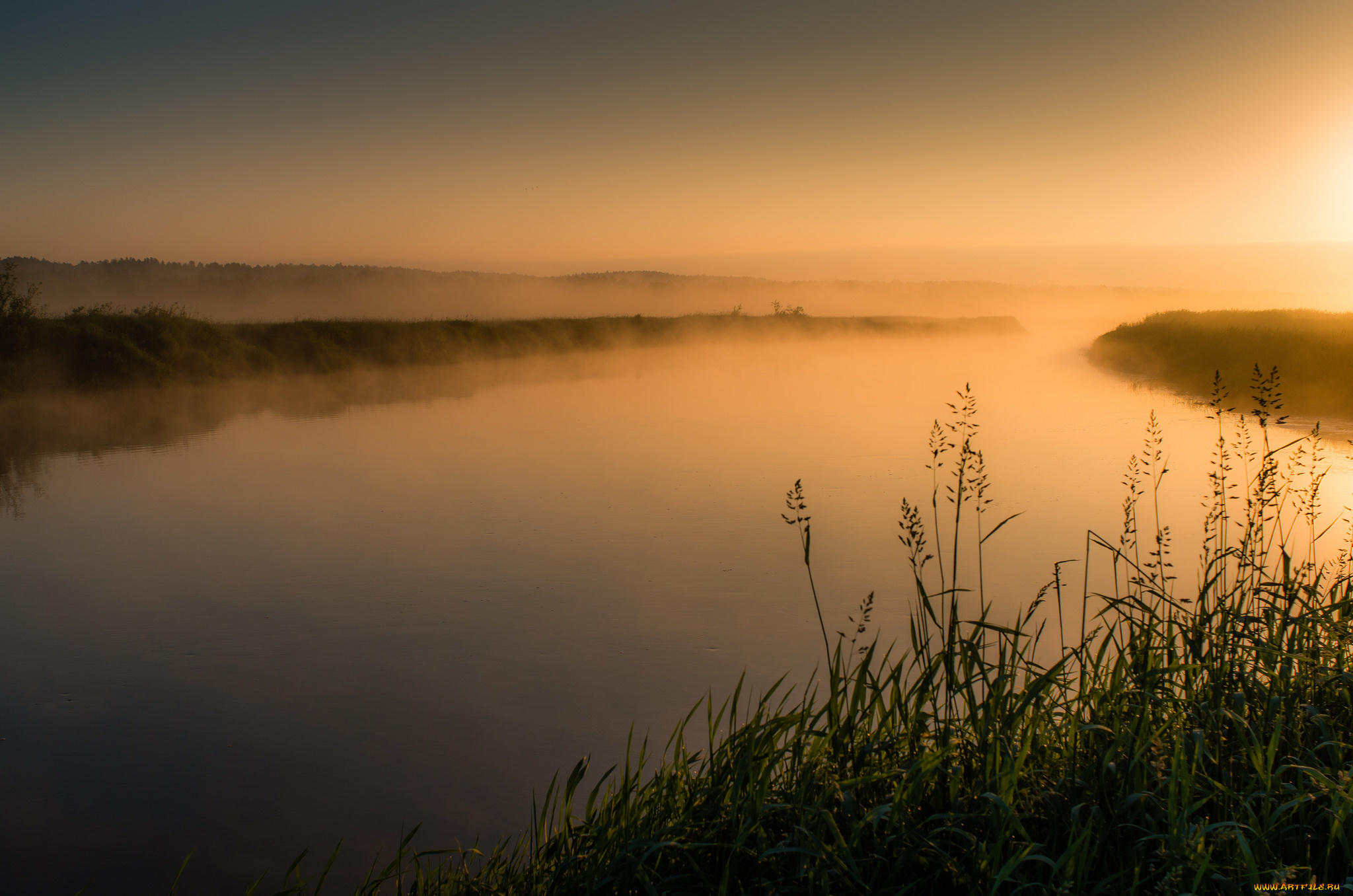 природа, восходы, закаты, простор