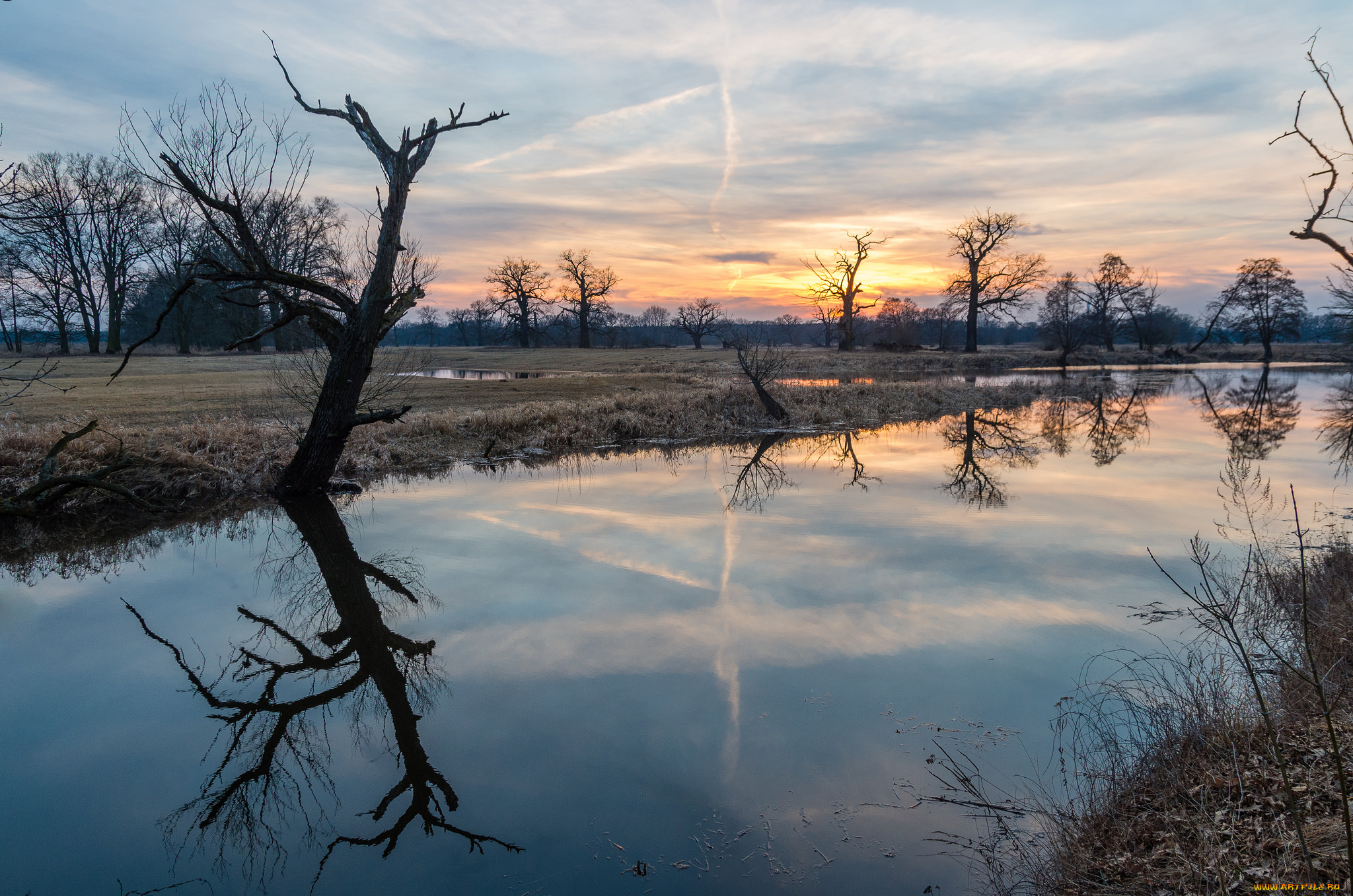 природа, реки, озера, простор