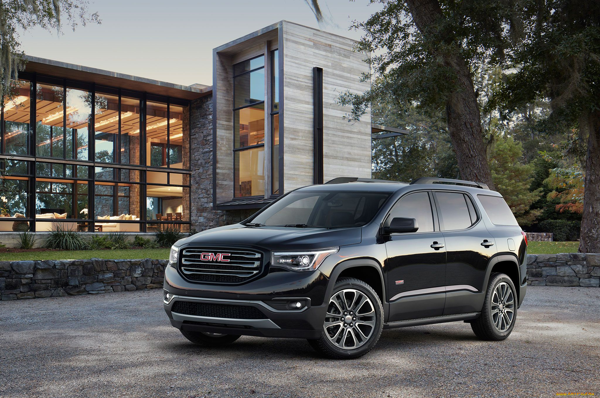 gmc, acadia, 2018, автомобили, gm-gmc, acadia, 2018, чёрный, gmc