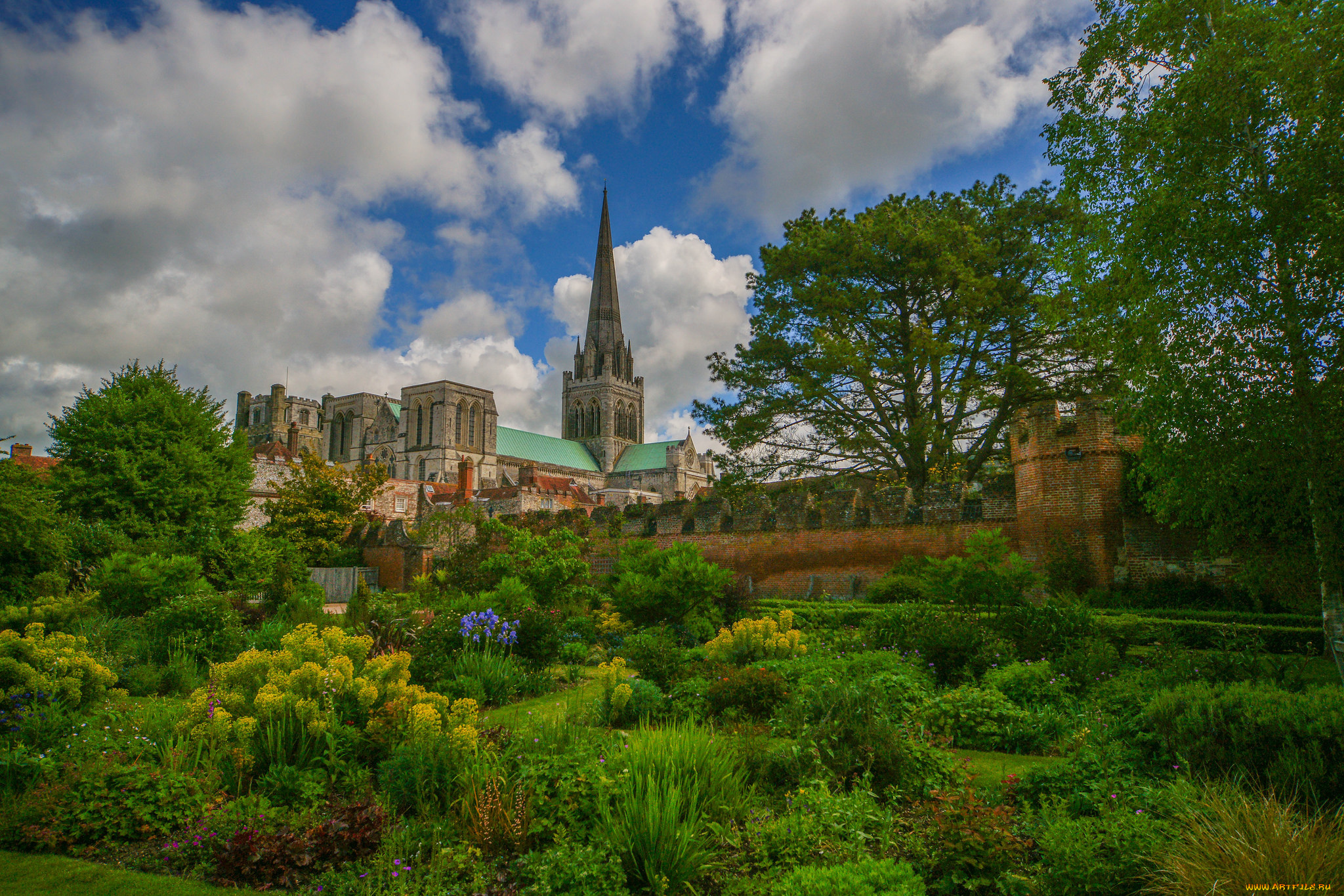 chichester, cathedral, города, -, католические, соборы, , костелы, , аббатства, простор
