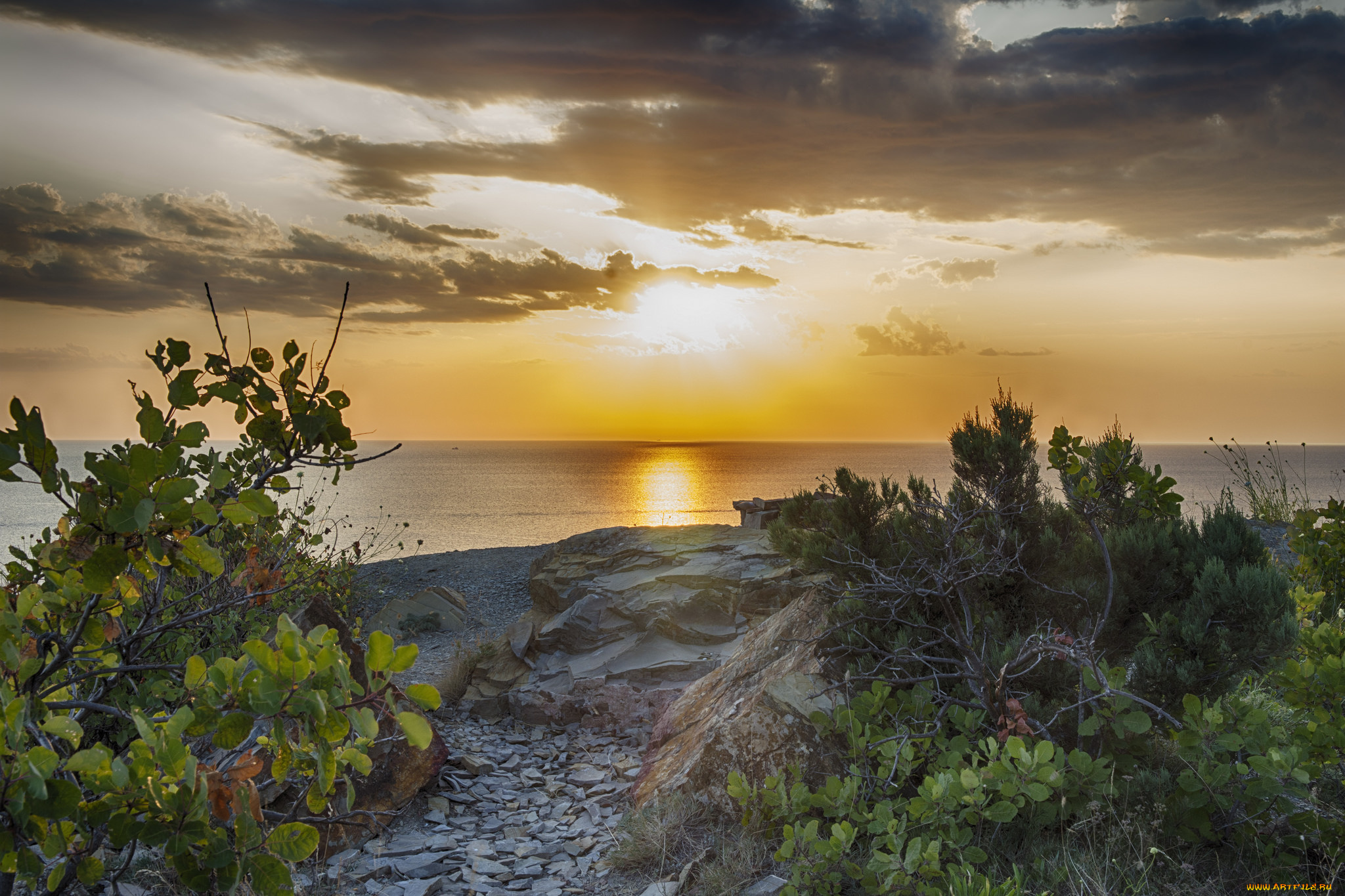 природа, восходы, закаты, простор