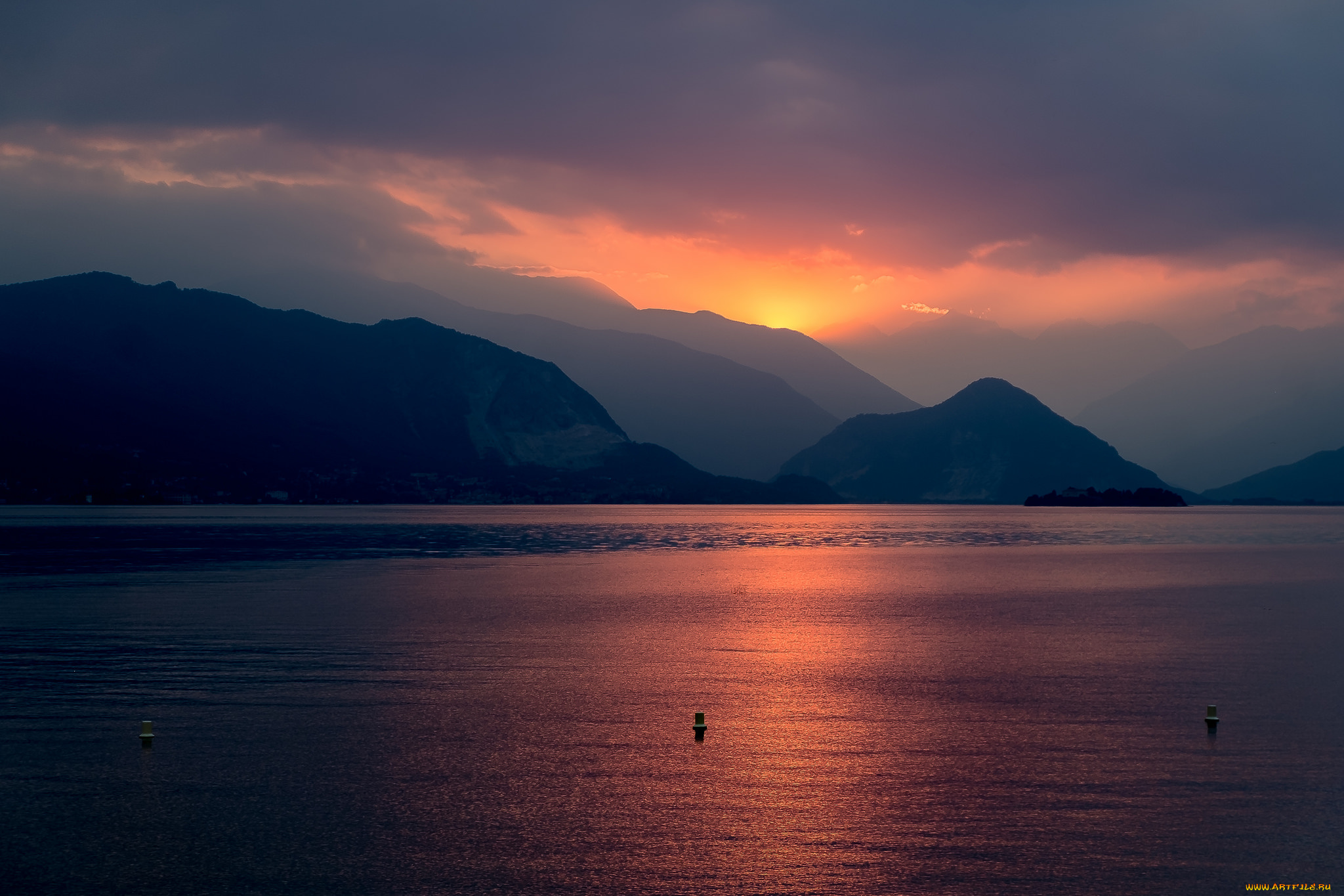 природа, восходы, закаты, простор