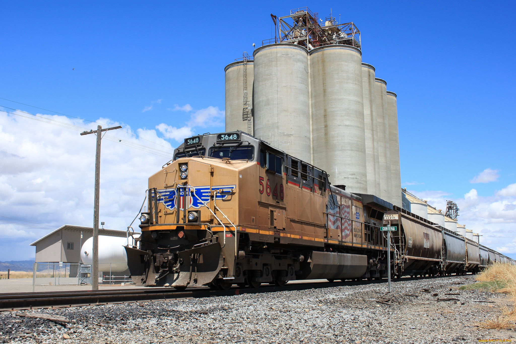 техника, поезда, локомотив, состав