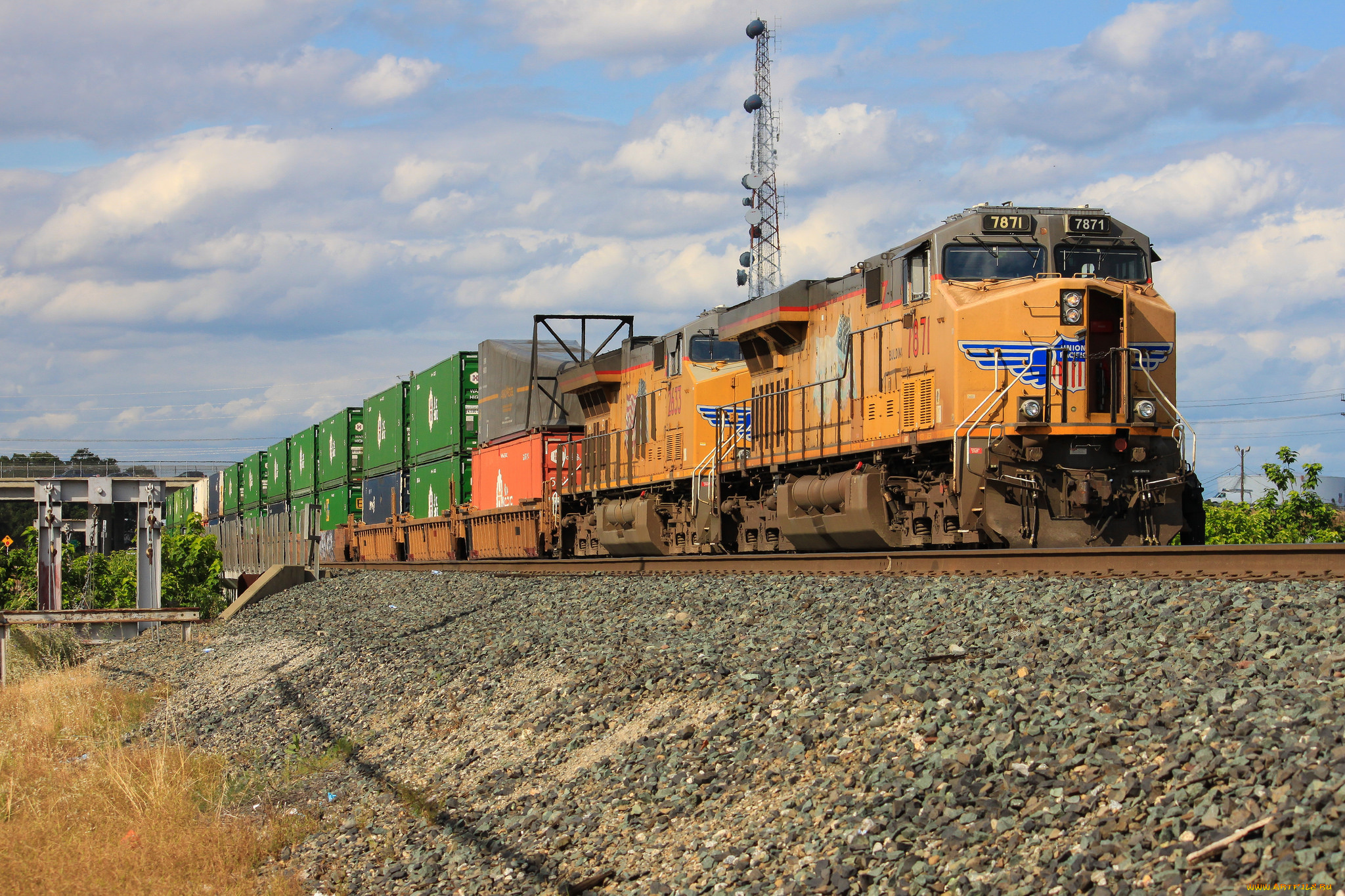 техника, поезда, состав, локомотив