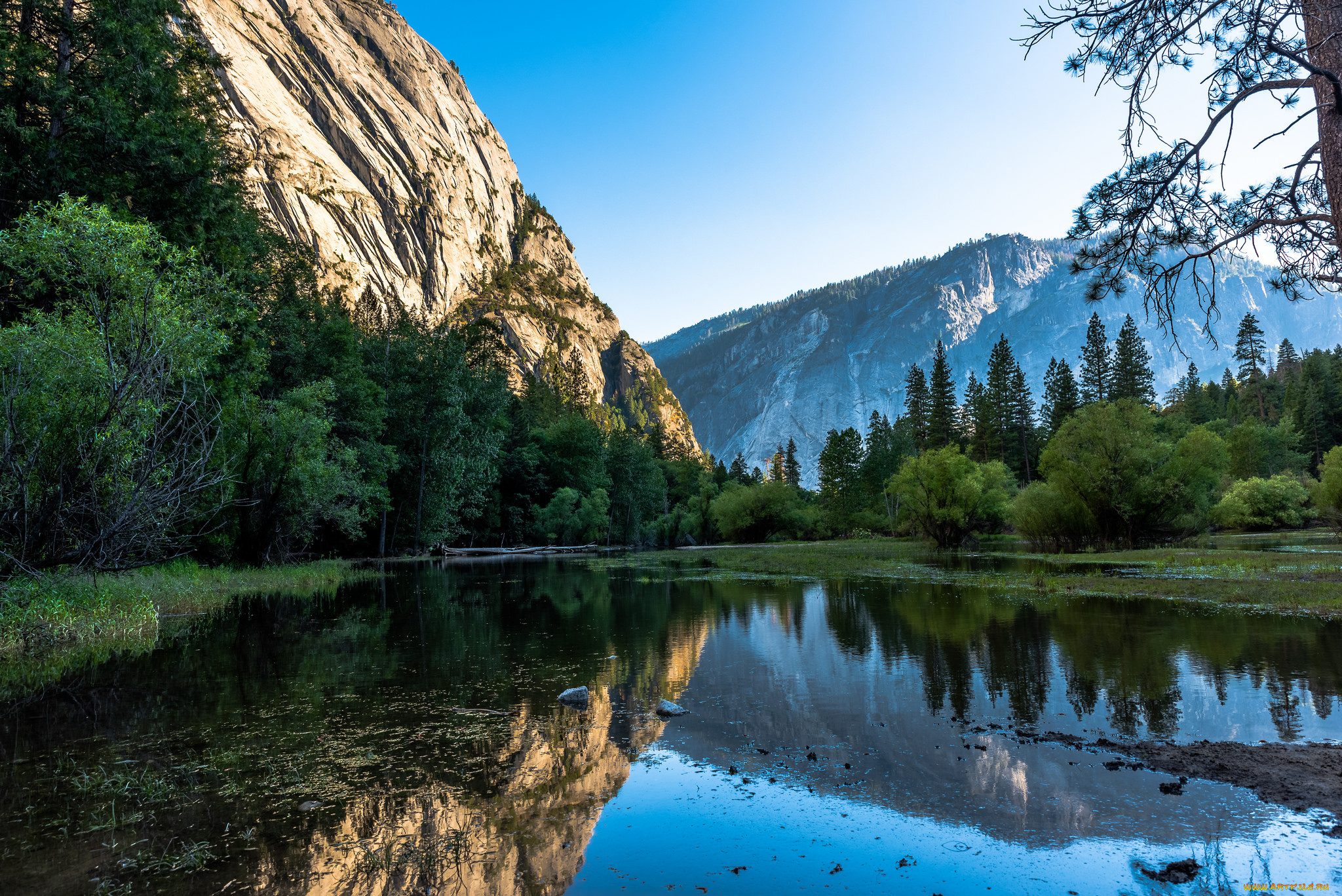 природа, реки, озера, простор