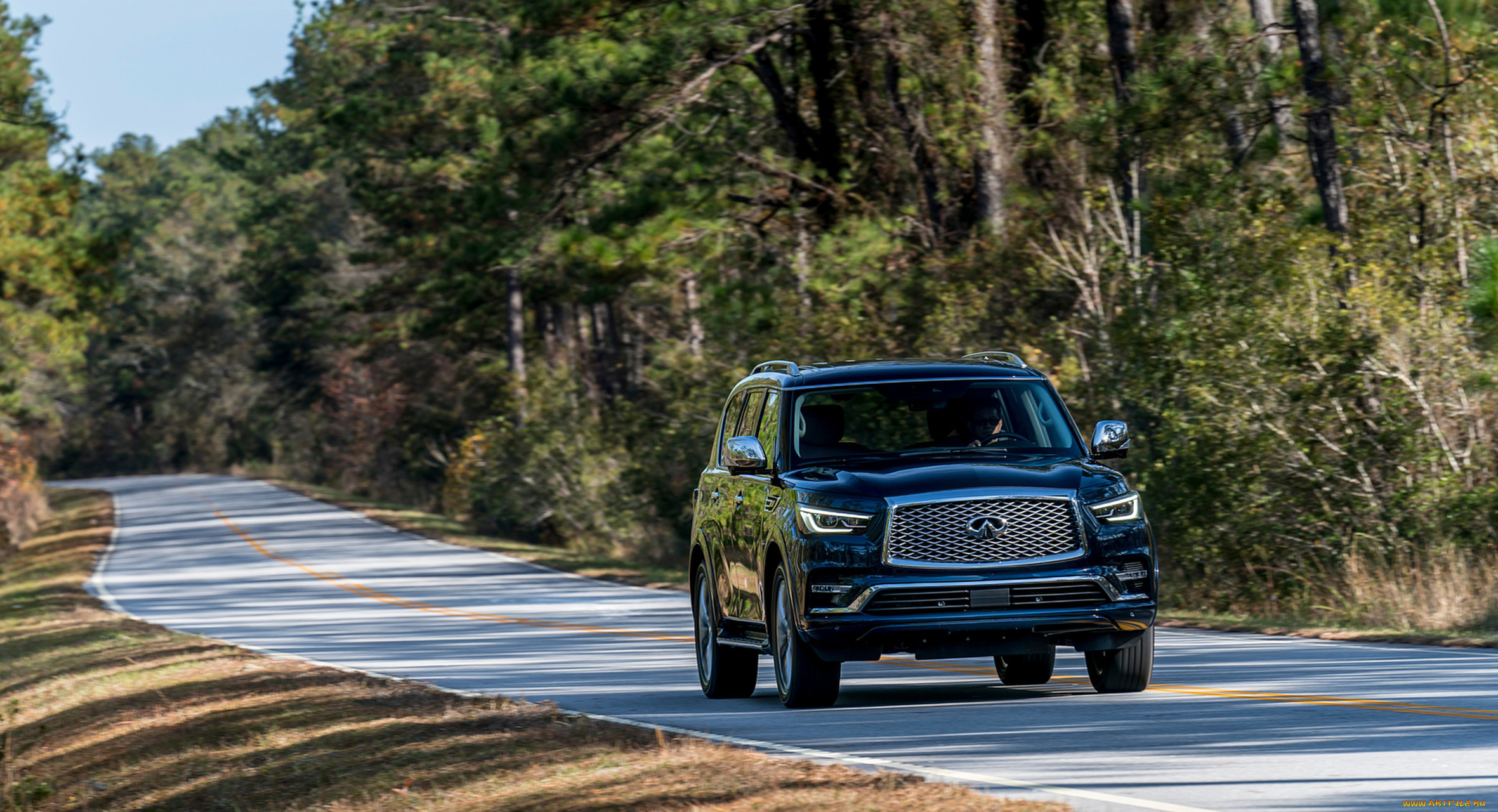 infiniti, qx80, 2018, автомобили, infiniti, 2018, blue, hermosa, color, qx80