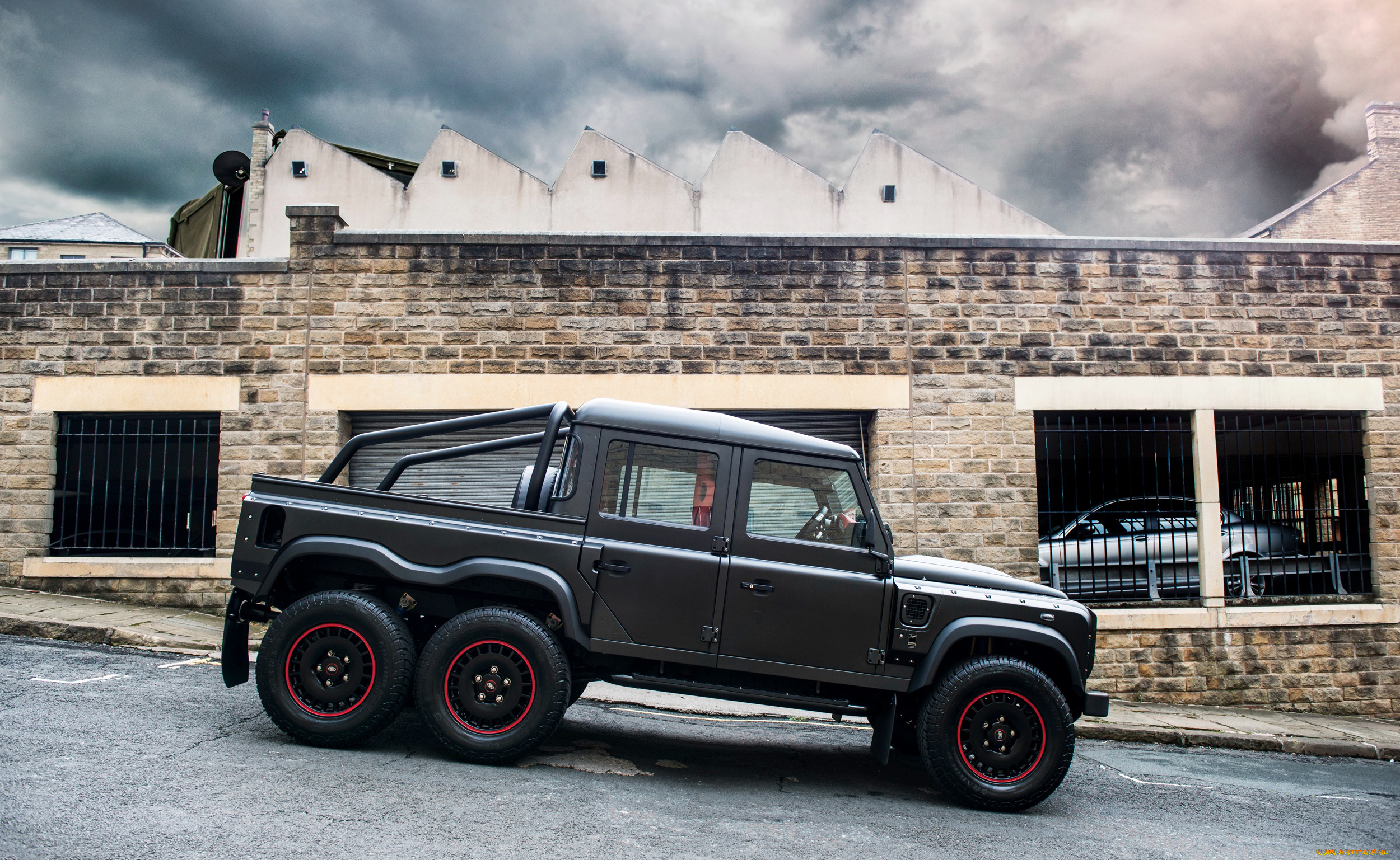 kahn, design, flying, huntsman, 6x6, land-rover, defender, 2017, автомобили, land-rover, 2017, defender, huntsman, 6x6, flying, design, kahn