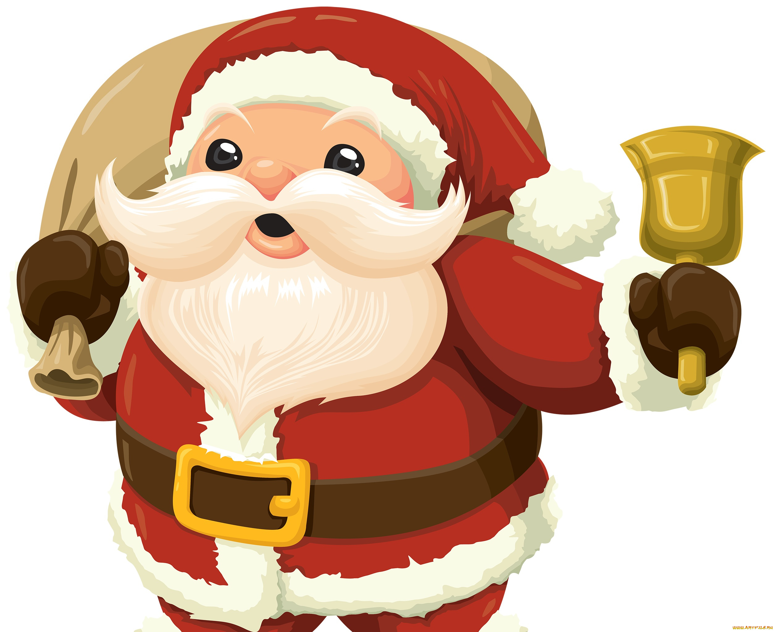 праздничные, векторная, графика, , новый, год, новый, год, фон, праздник, санта, клаус