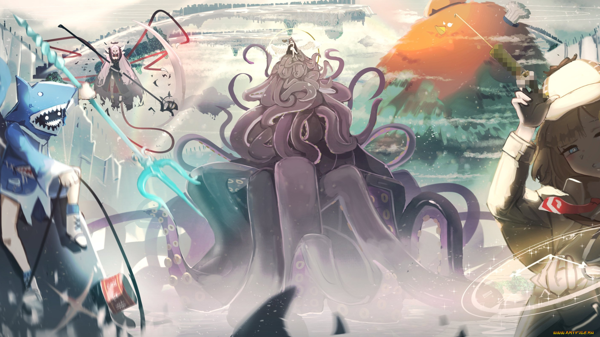 аниме, virtual, youtuber, виртуальный, ютубер