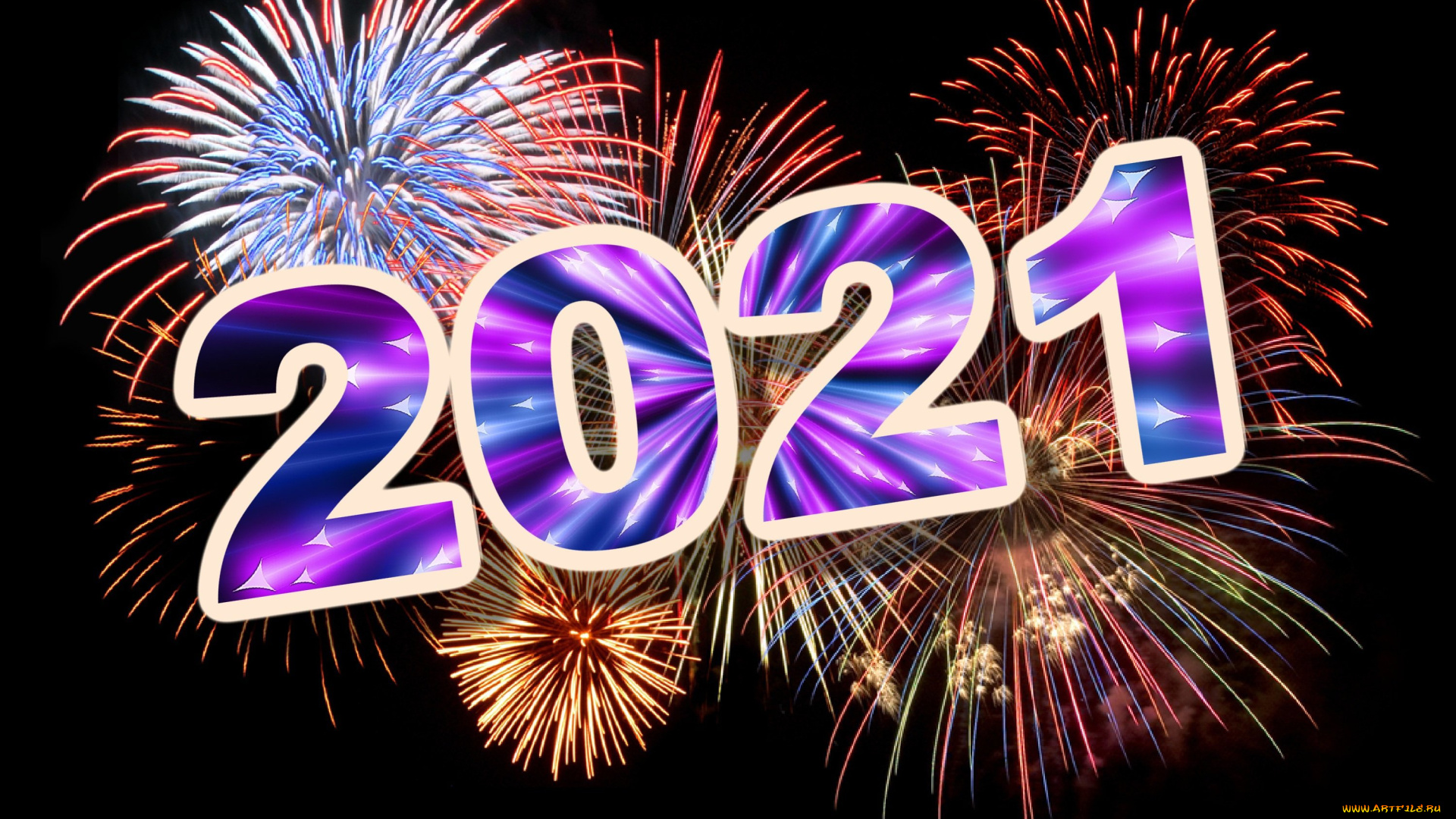 праздничные, -, разное, , новый, год, год, фейерверк