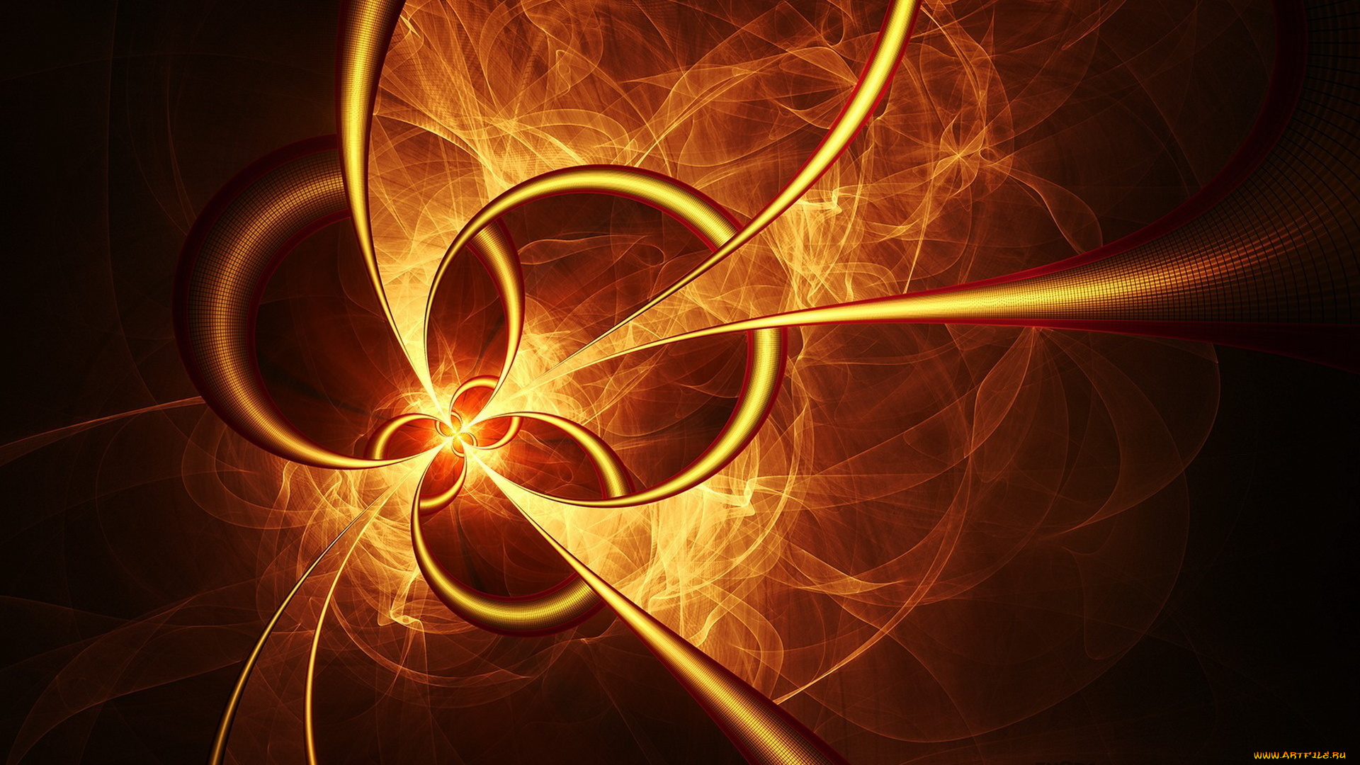 3д, графика, абстракция, , abstract, дым, круги, клинья