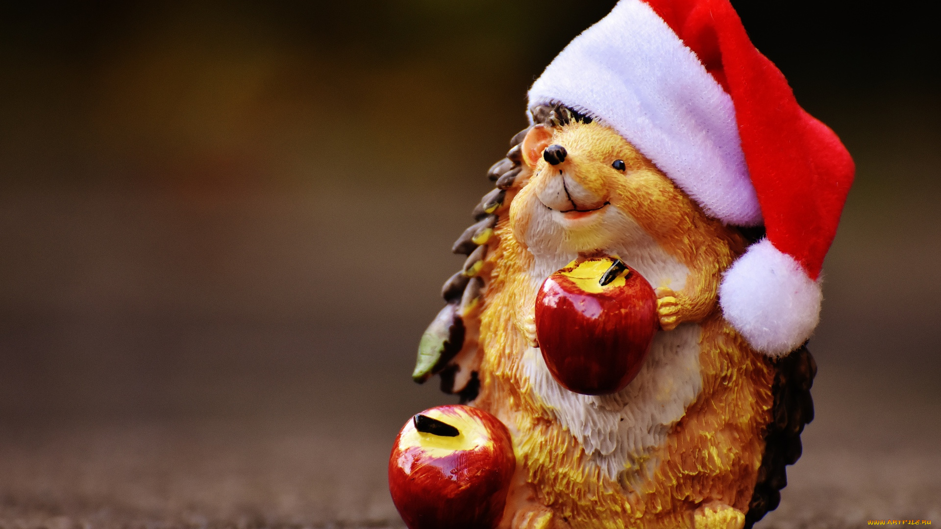 праздничные, фигурки, ёжик, фигурка, колпак