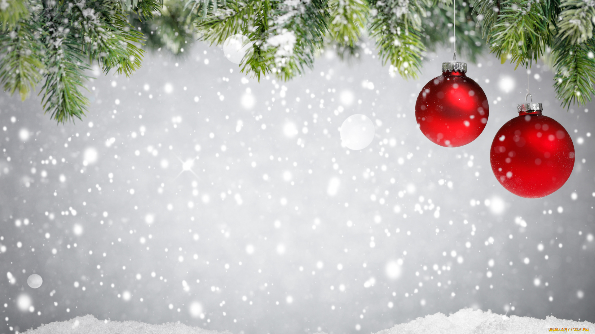 праздничные, шары, merry, christmas