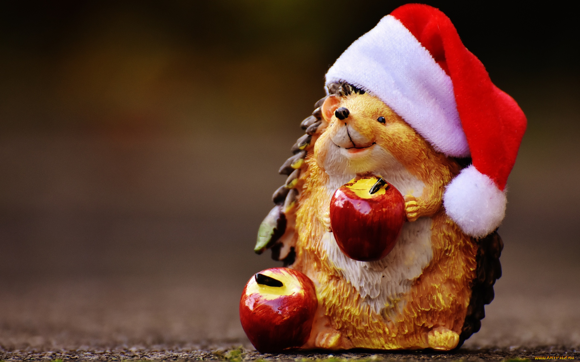 праздничные, фигурки, ёжик, фигурка, колпак