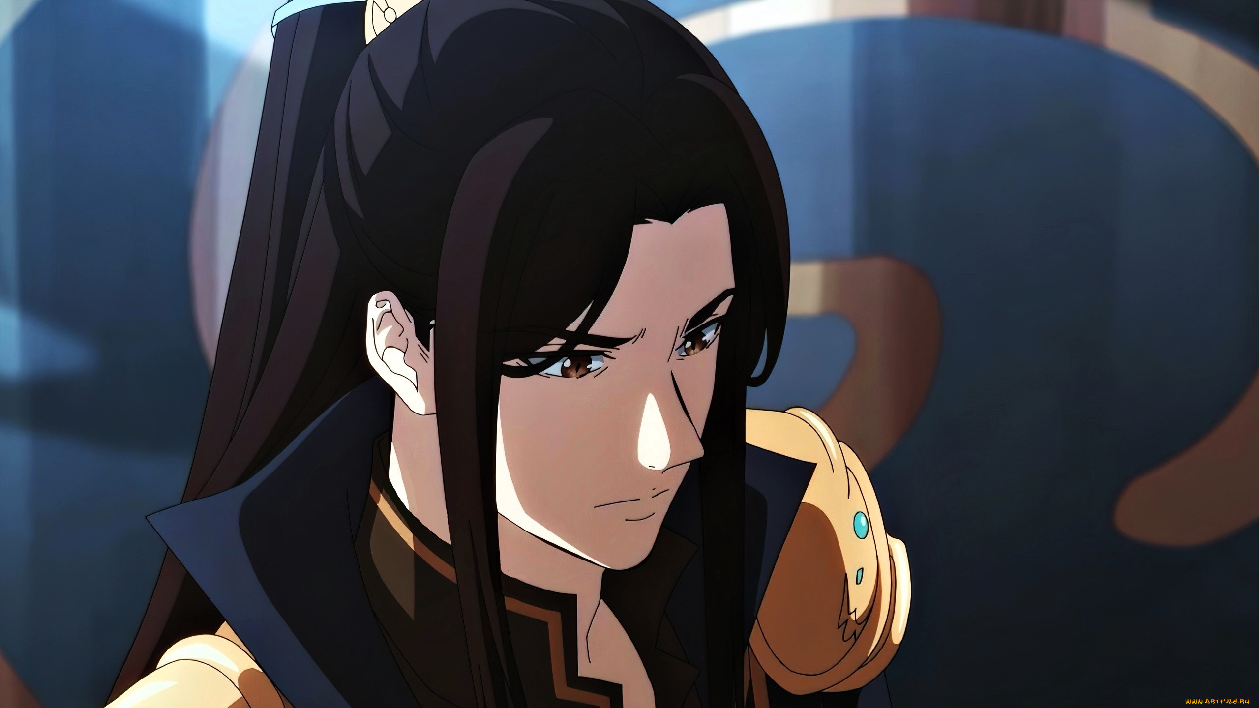 аниме, tian, guan, ci, fu, персонаж, лицо