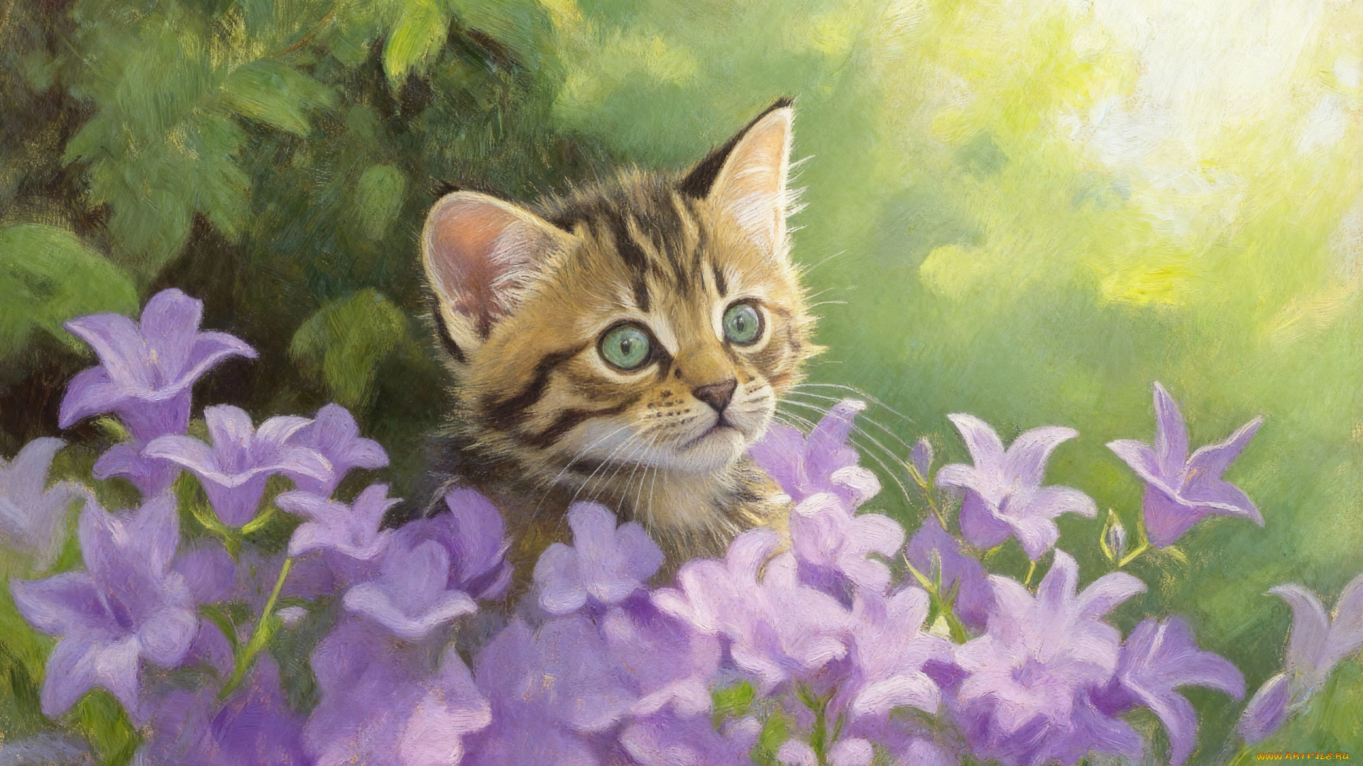 рисованное, животные, , коты, кот, кошка