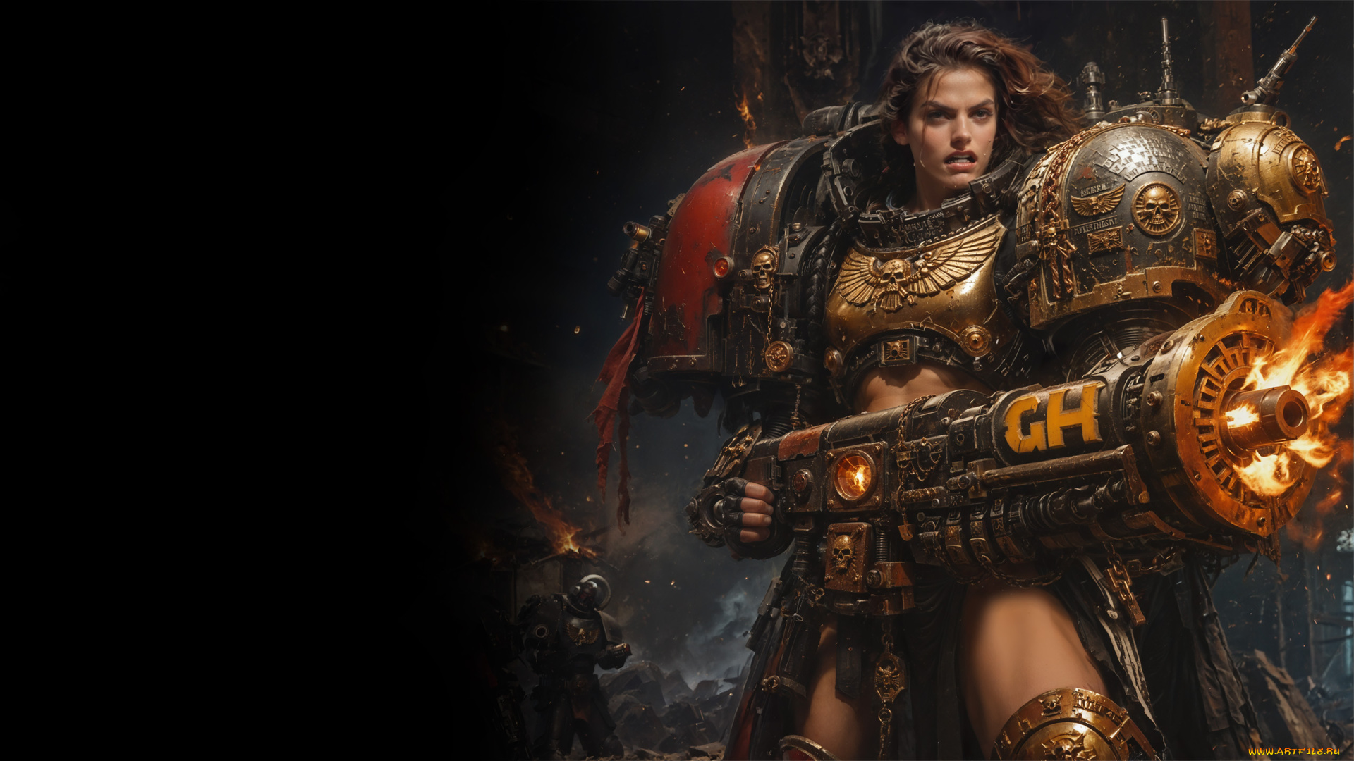 видео, игры, warhammer, 40k, нейросети, графика, нейроарт, ai, art, нейронные, сети, рисунки, нейро, искусство, нейрографика, graphics, neuroart, neural, networks, drawings, neuro, neurography