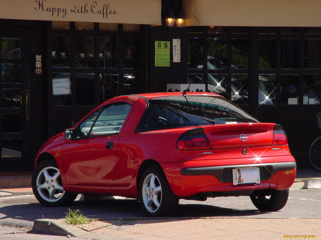 opel, tigra, автомобили