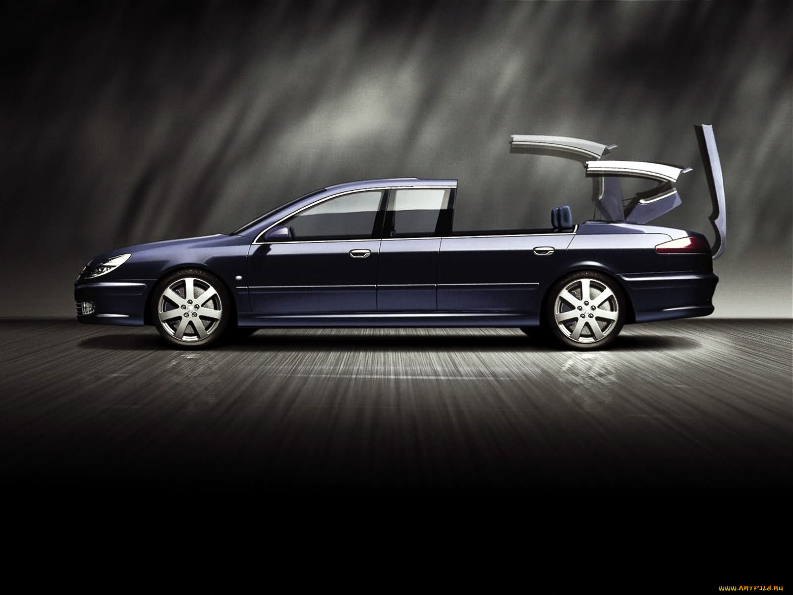 peugeot, 607, paladine, concept, автомобили