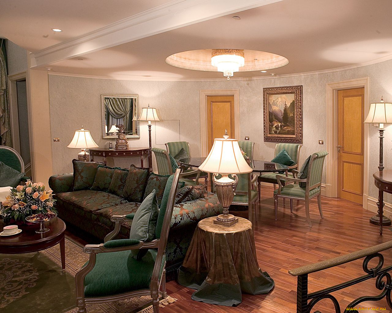 интерьер, гостиная