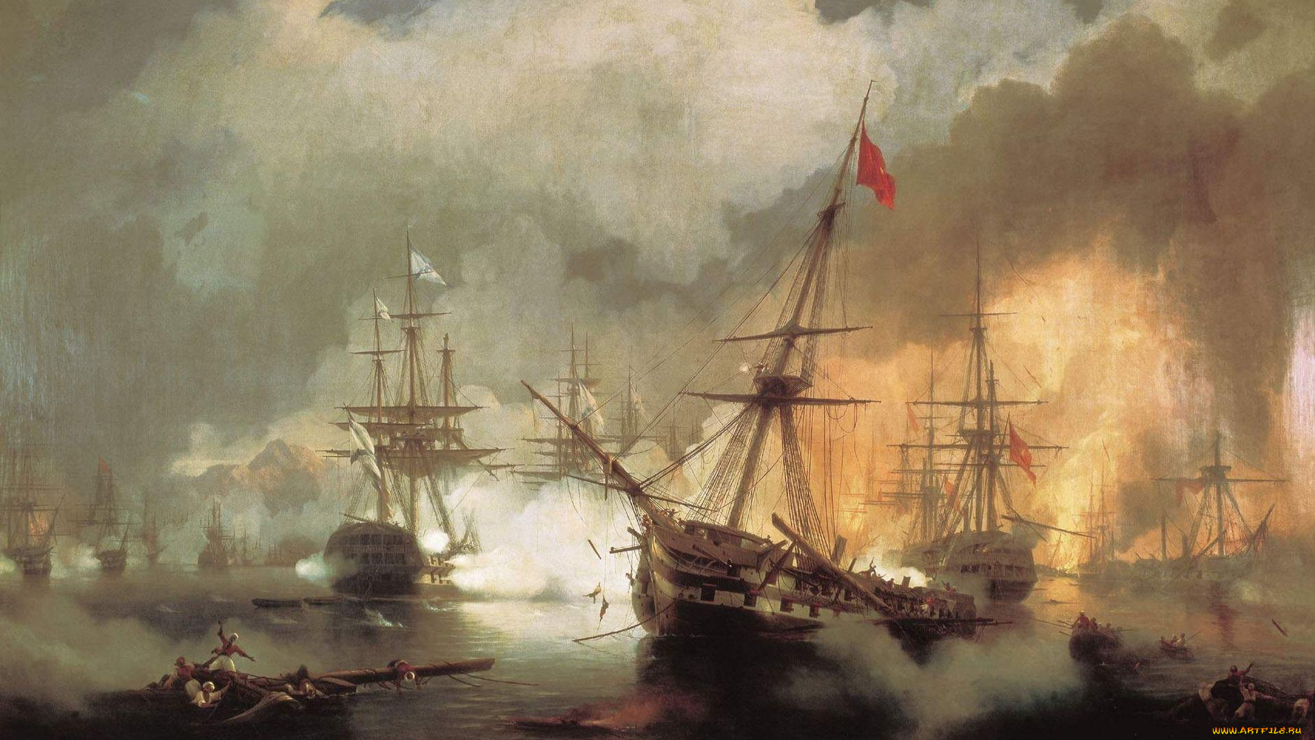 рисованные, иван, айвазовский