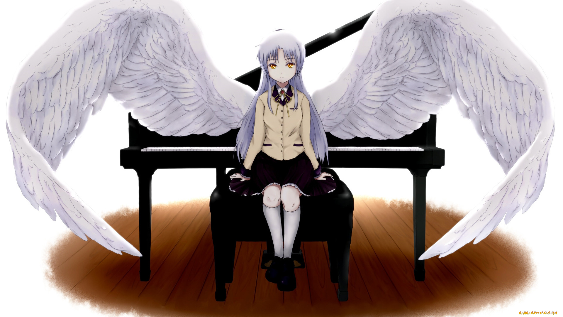 angel, beats, аниме