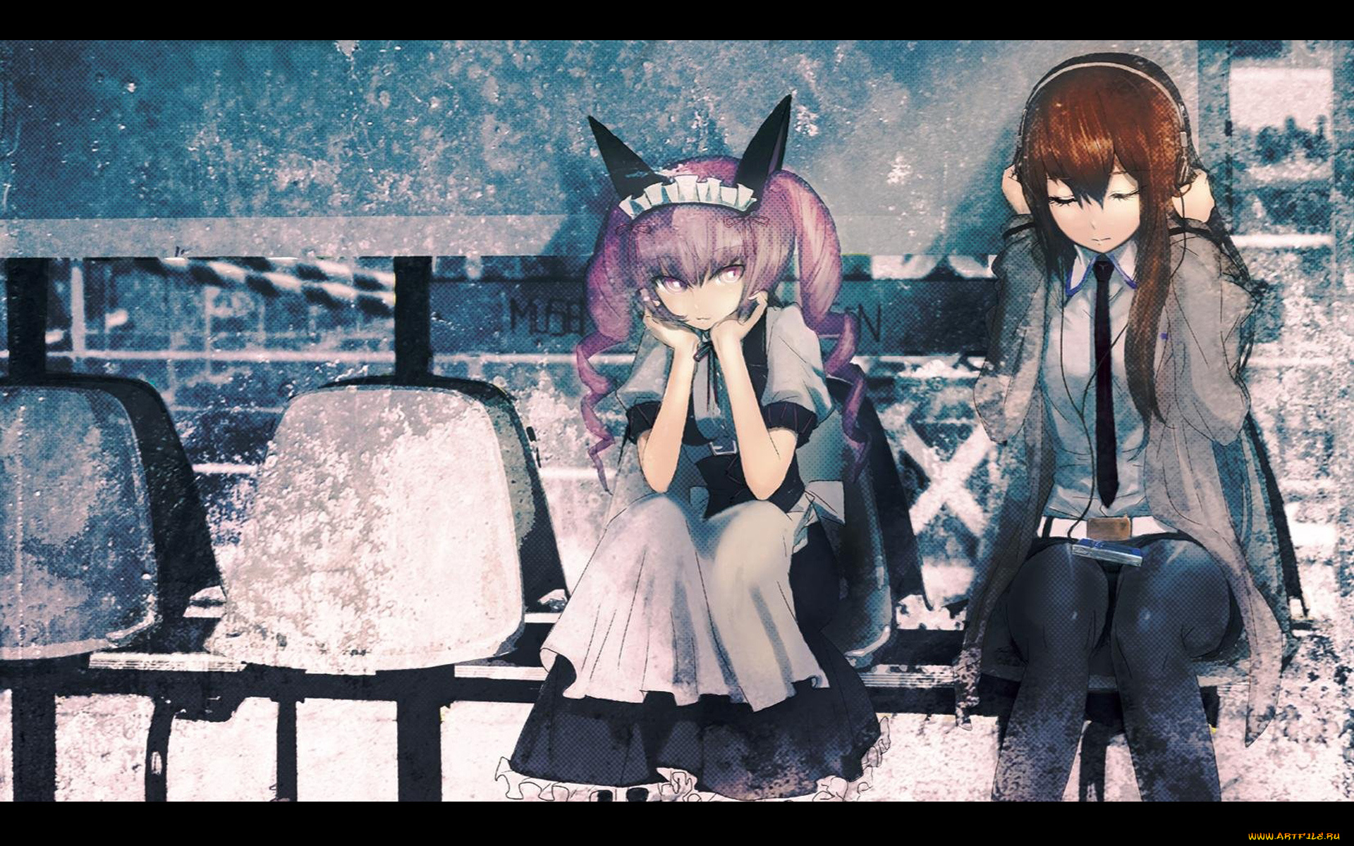 аниме, steins, gate