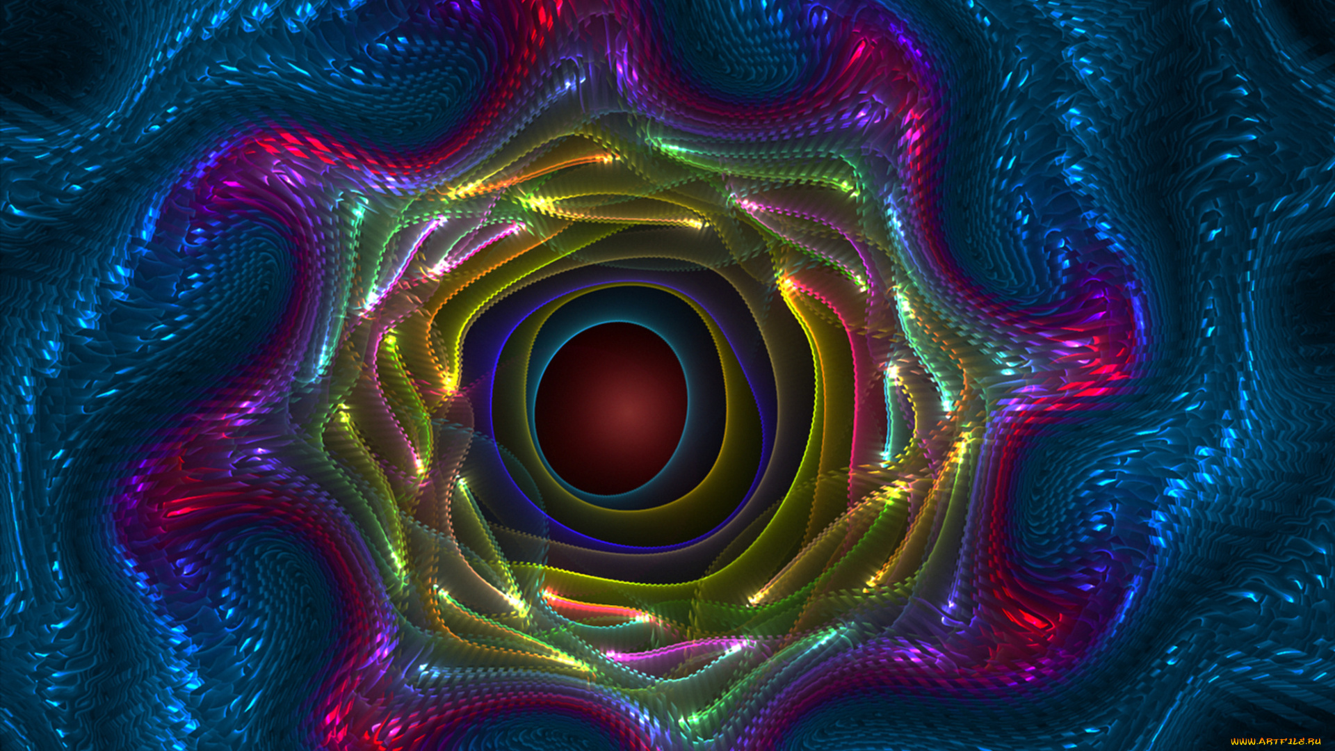 3д, графика, fractal, фракталы, фон, узор