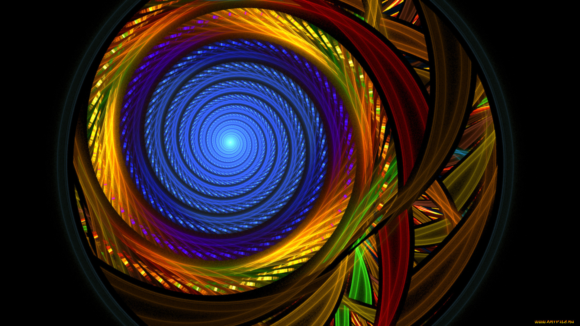 3д, графика, fractal, фракталы, узор, фон