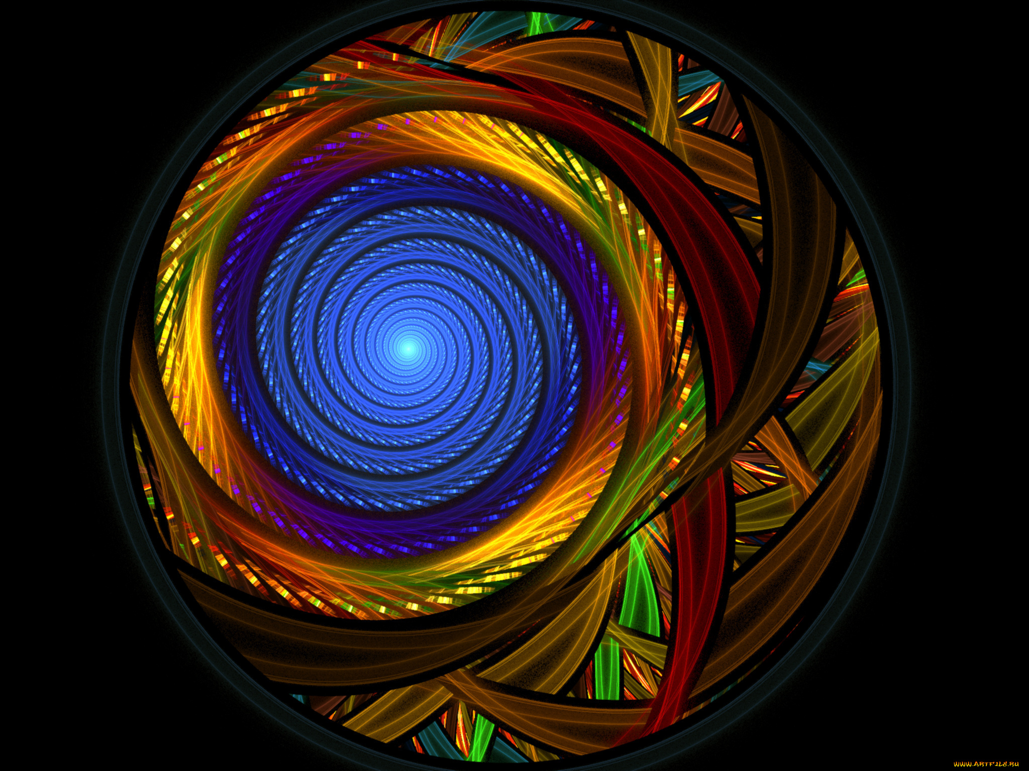 3д, графика, fractal, фракталы, узор, фон