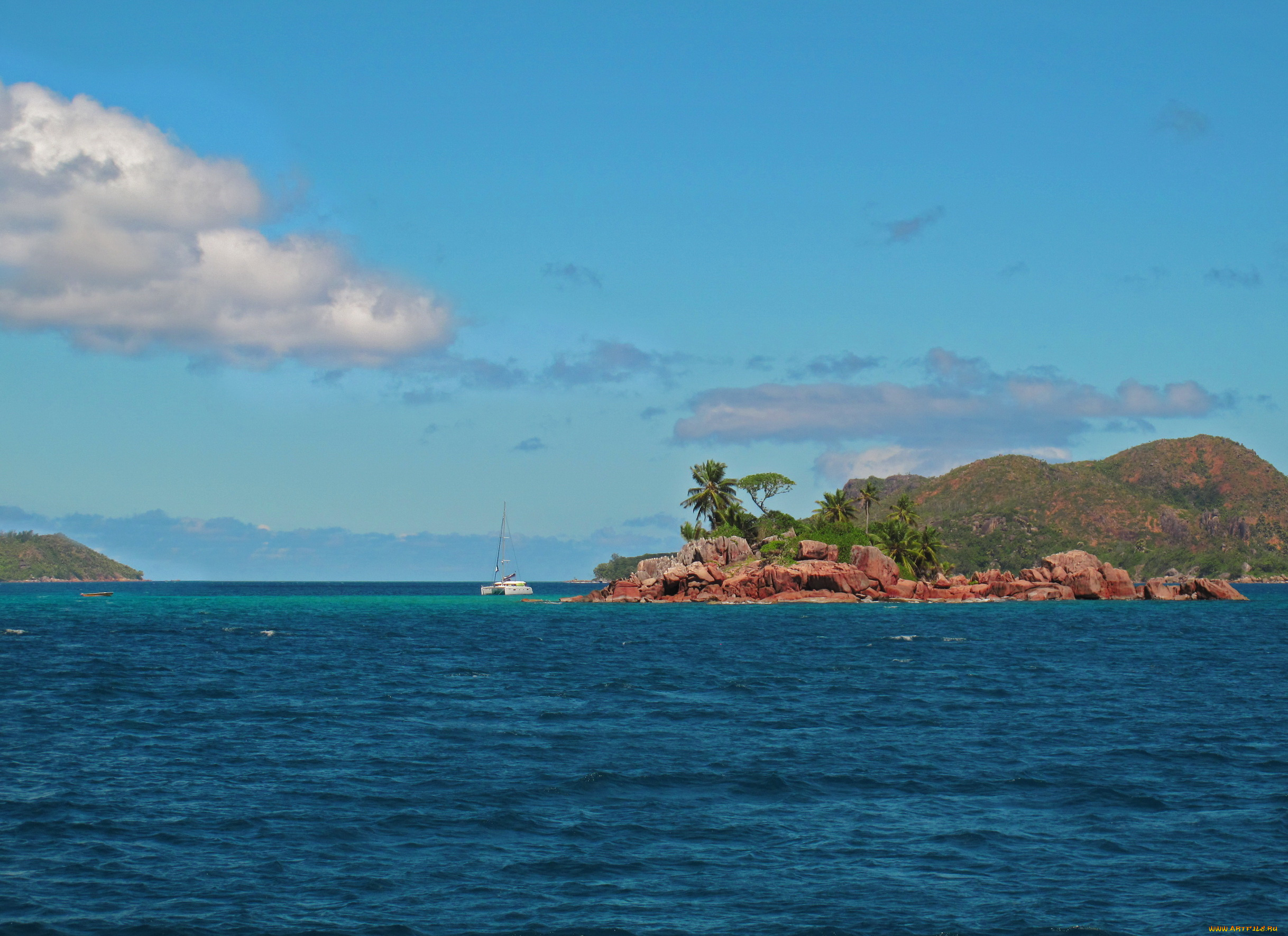 сейшелы, природа, тропики, море