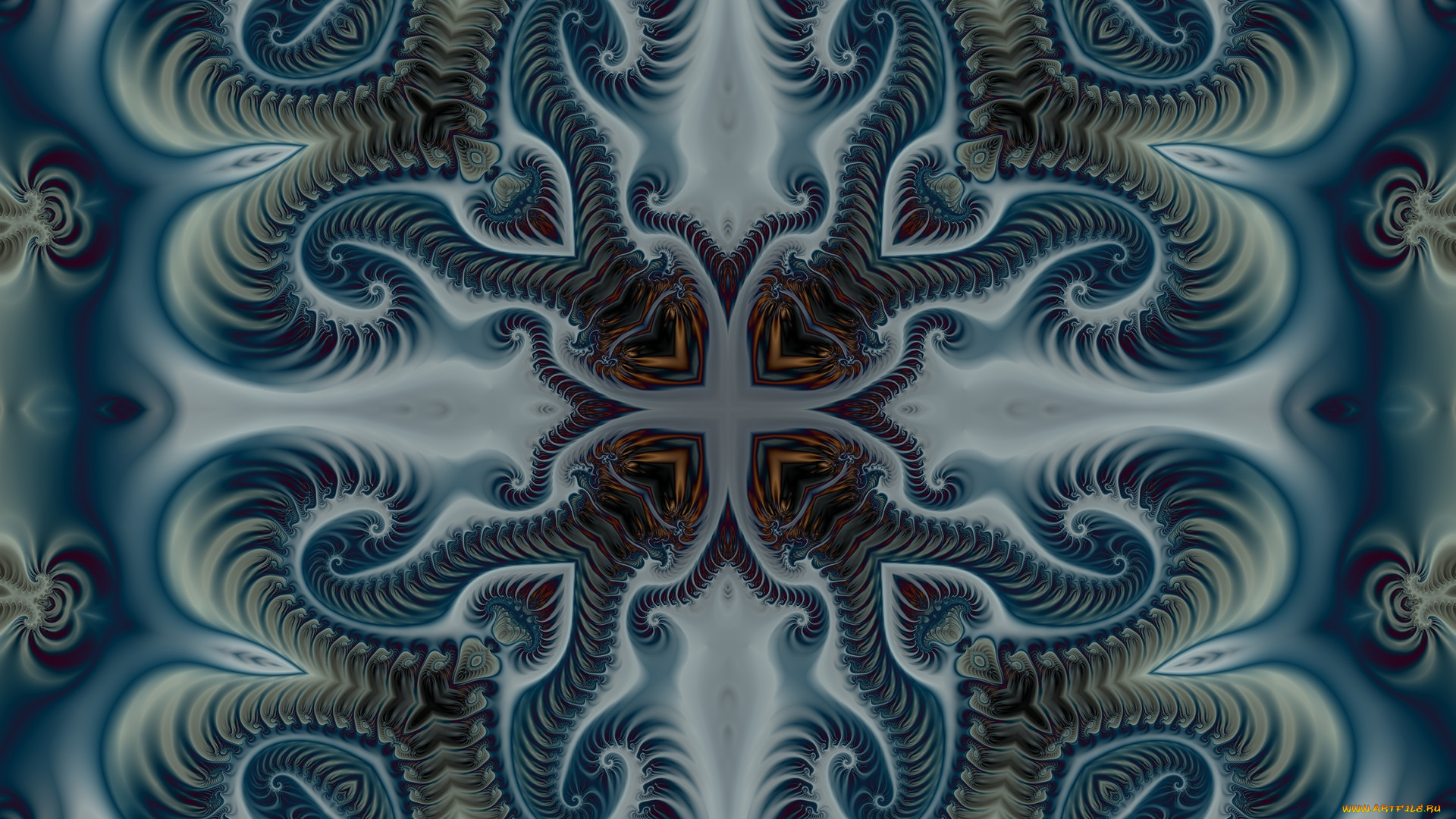 3д, графика, fractal, , фракталы, узор, цвета, фон