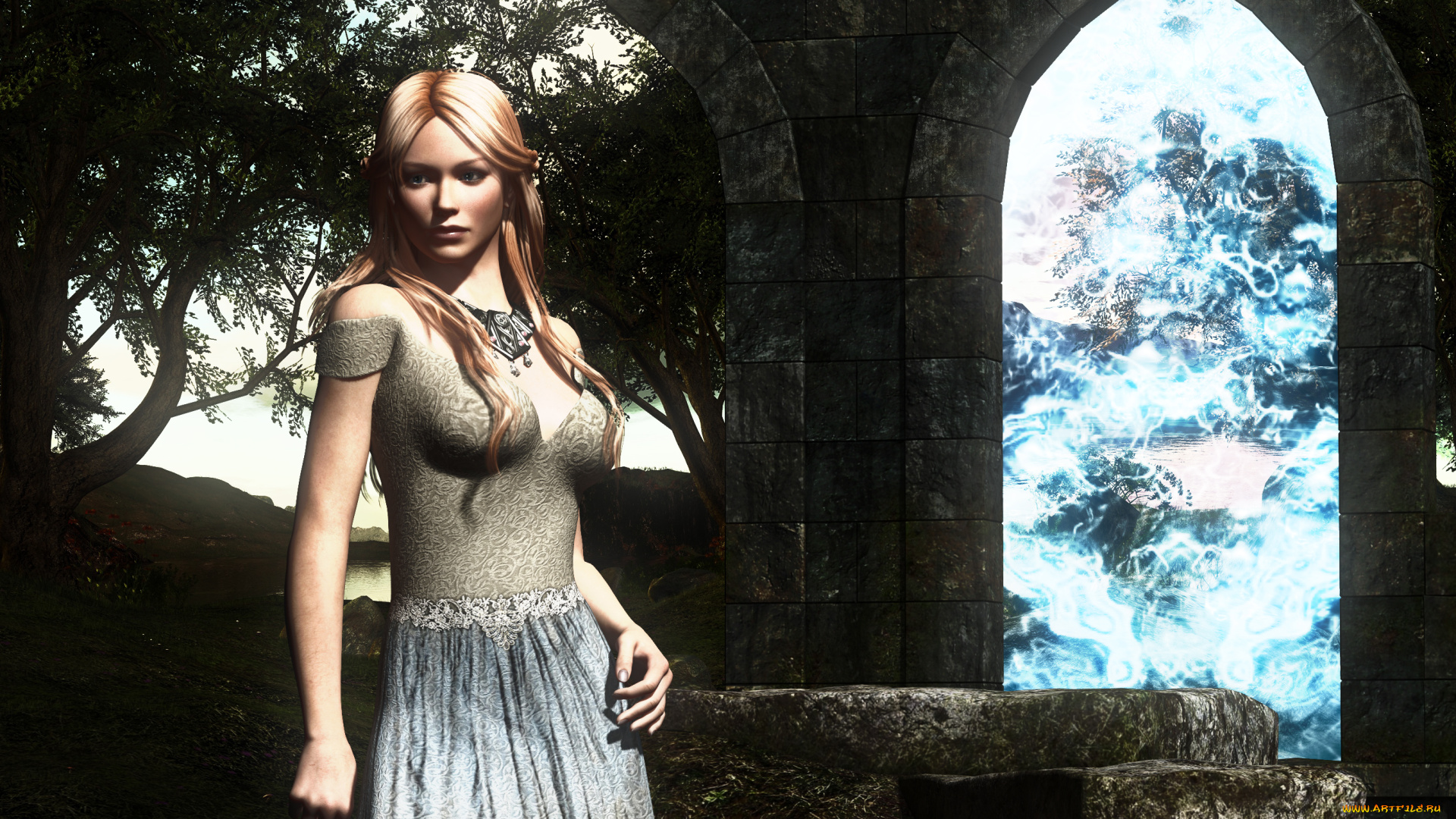 3д, графика, people, , люди, девушка