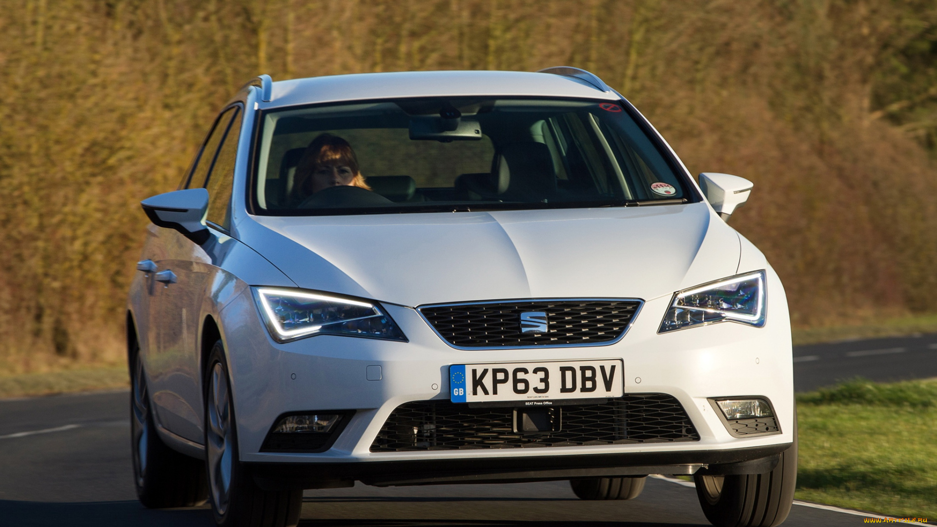 автомобили, seat, leon, st, uk-spec, 2014, светлый