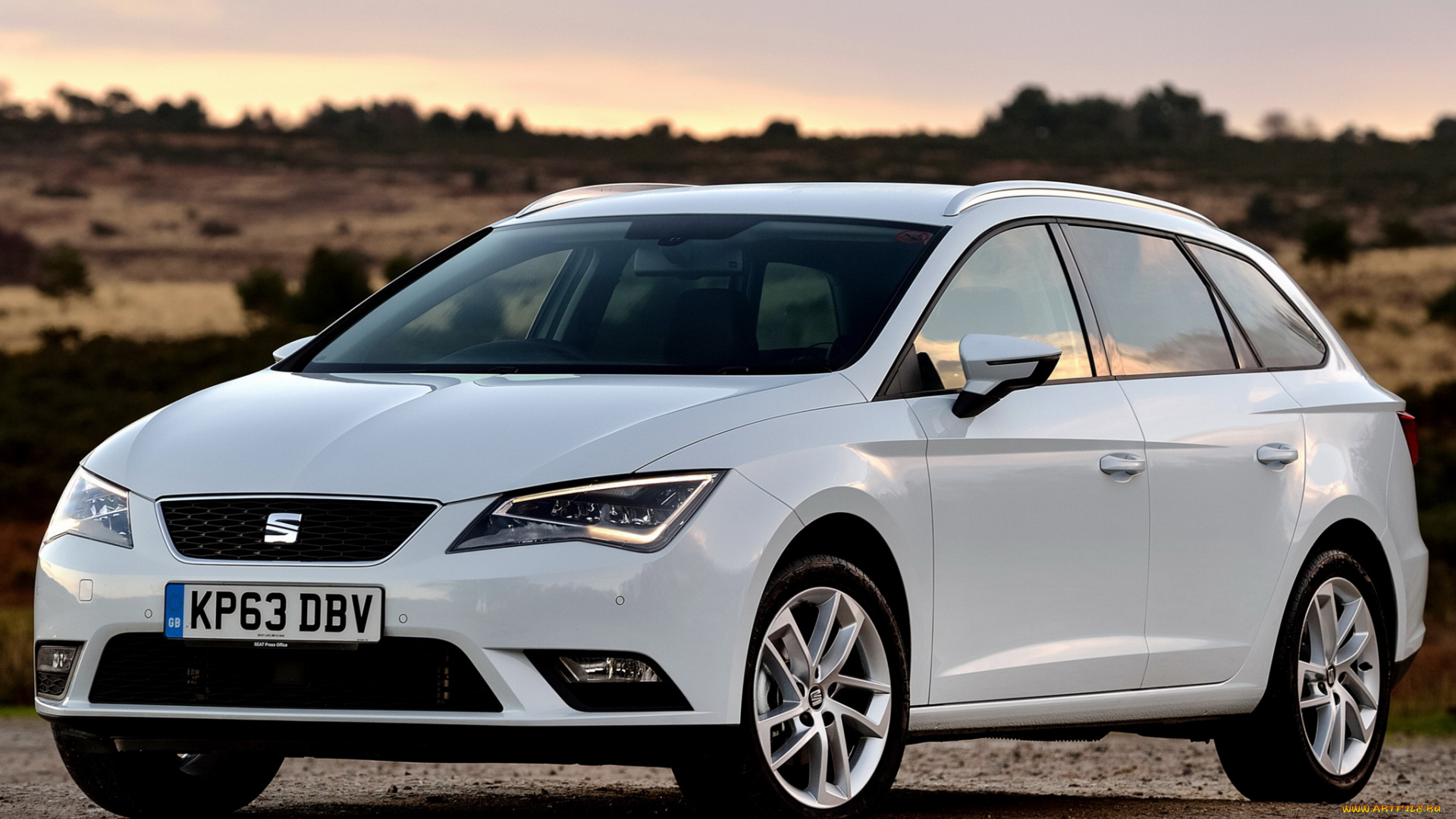 автомобили, seat, leon, st, uk-spec, 2014, светлый