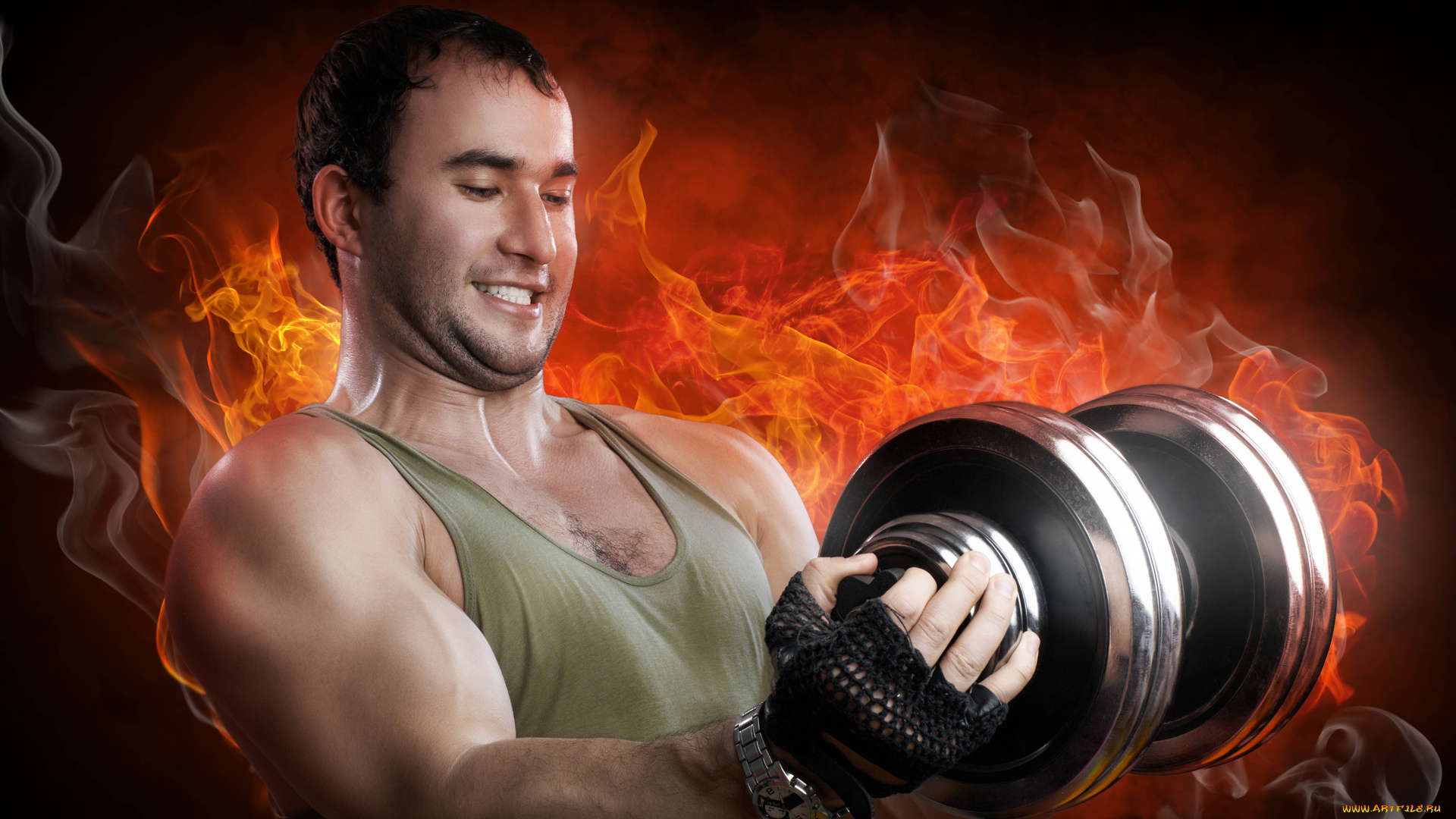 спорт, body, building, гантели