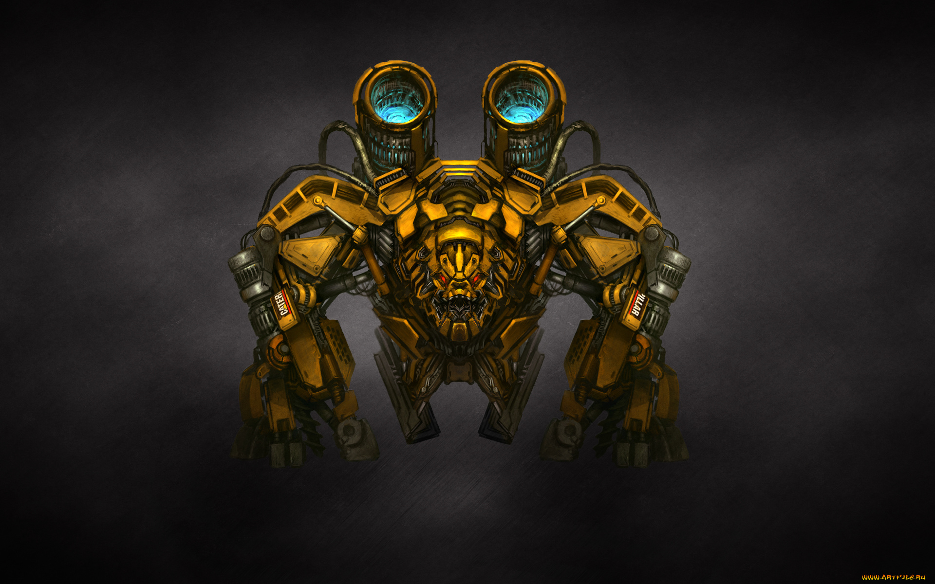 трансформер, фэнтези, роботы, , киборги, , механизмы, желтый, transformers, робот