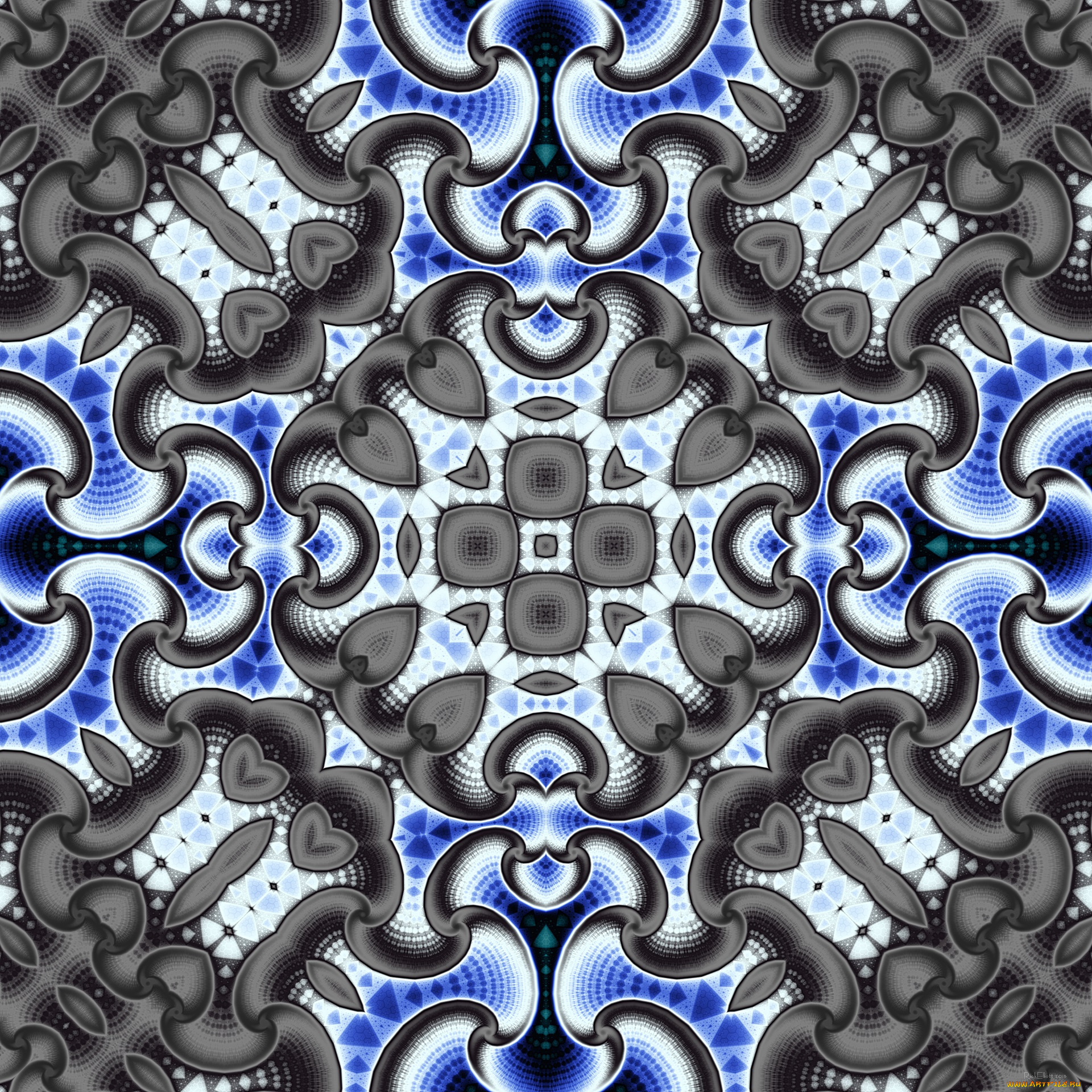 3д, графика, fractal, , фракталы, узор, цвета, фон