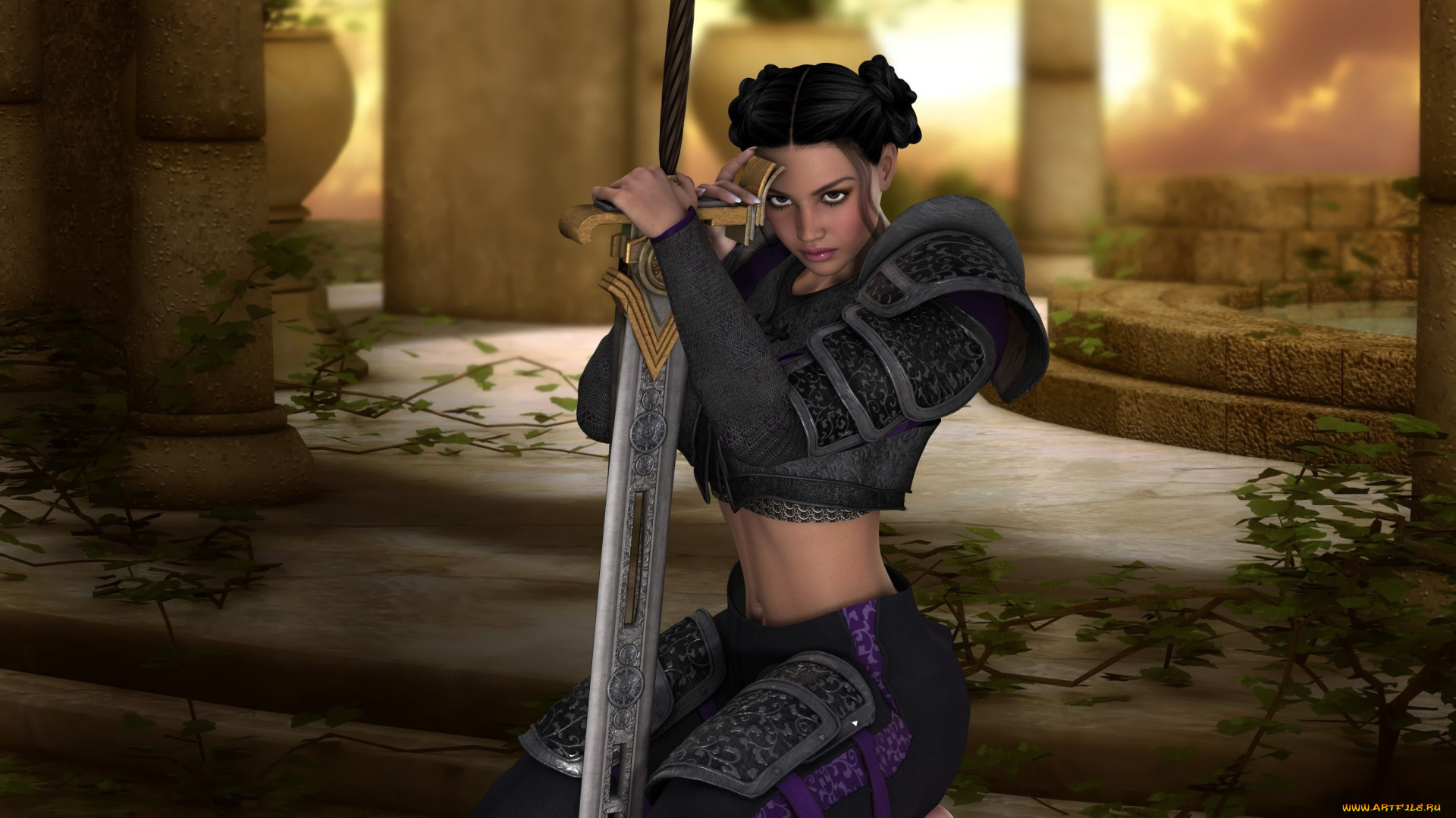 3д, графика, люди, , people, фон, взгляд, девушка