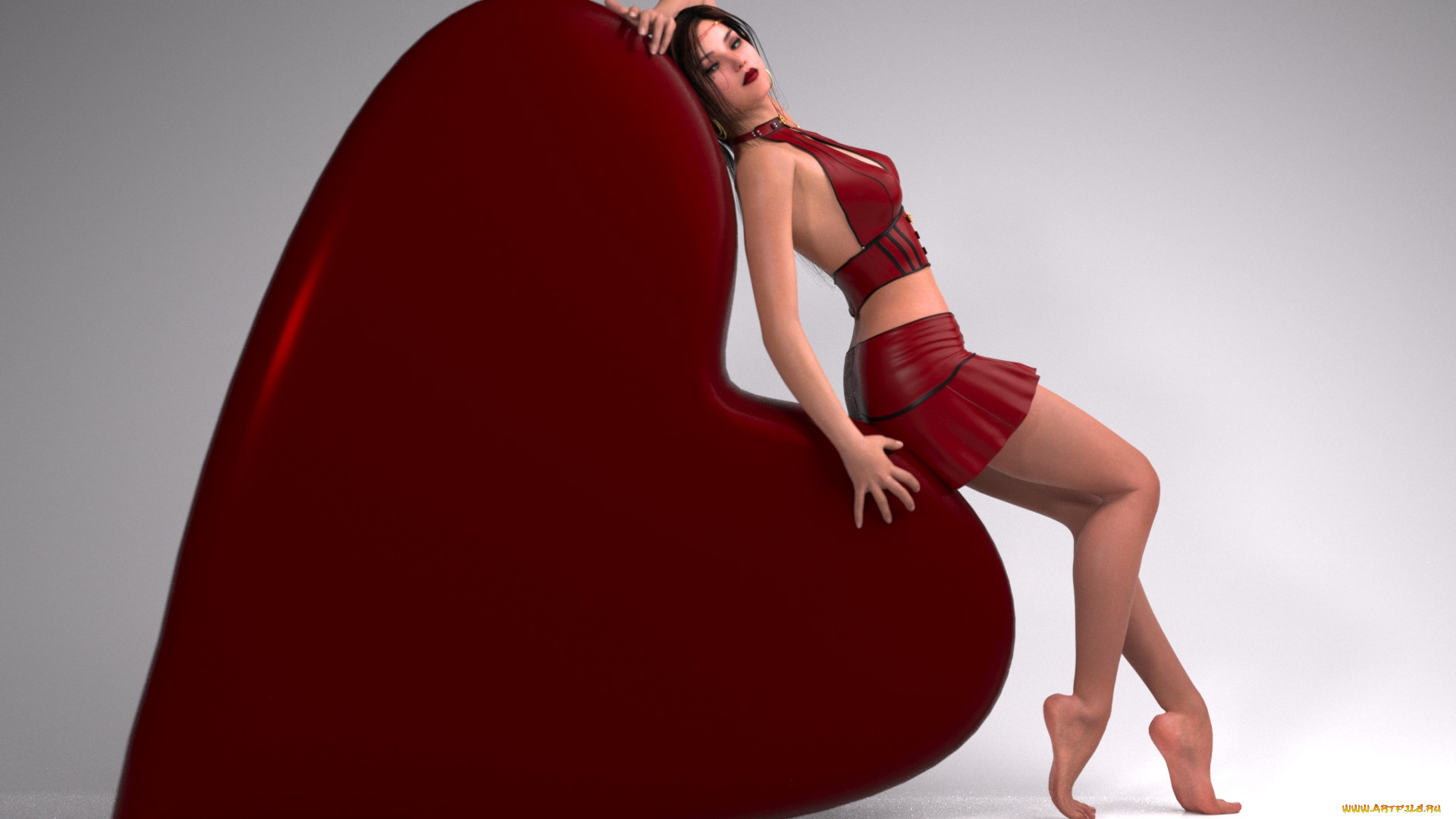 3д, графика, люди, , people, фон, взгляд, девушка