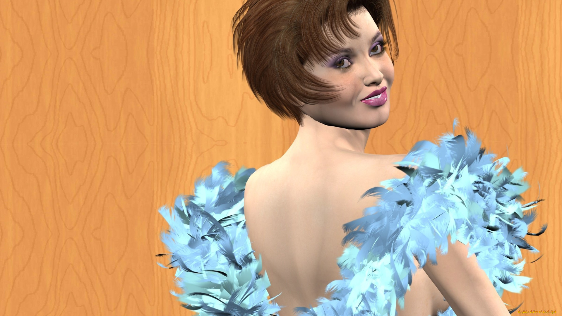 3д, графика, люди, , people, взгляд, фон, девушка