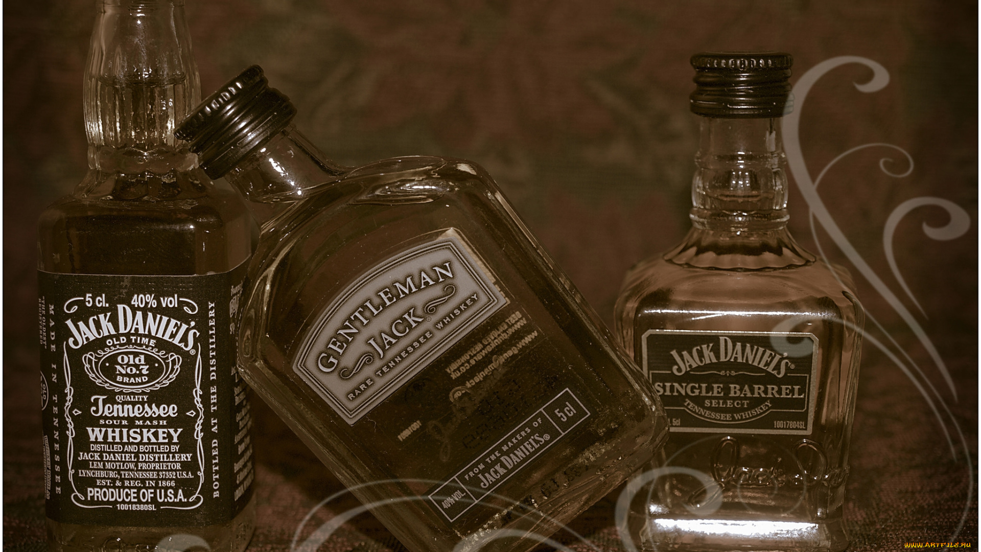 бренды, jack, daniel`s, бутылка, алкоголь