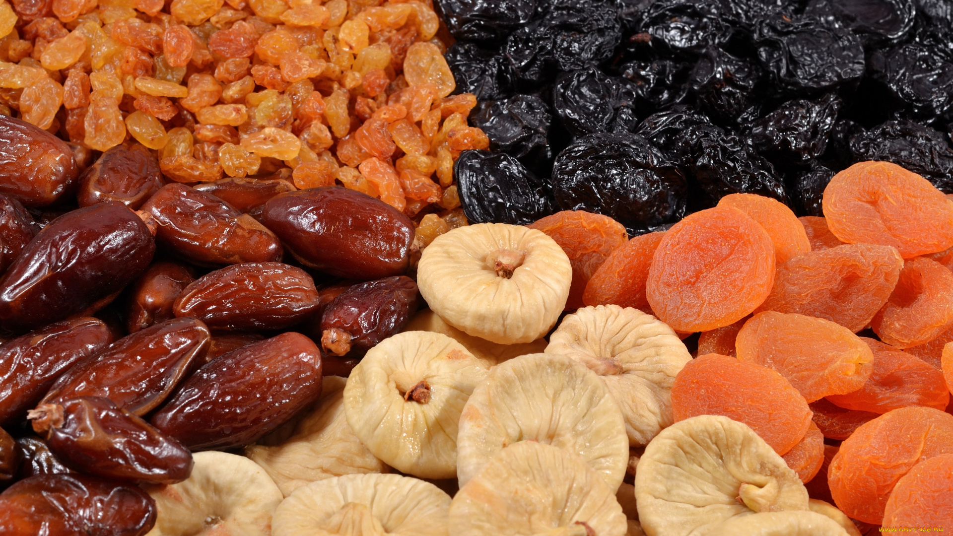 еда, фрукты, , ягоды, сухофрукты, курага, сливы, инжир, изюм