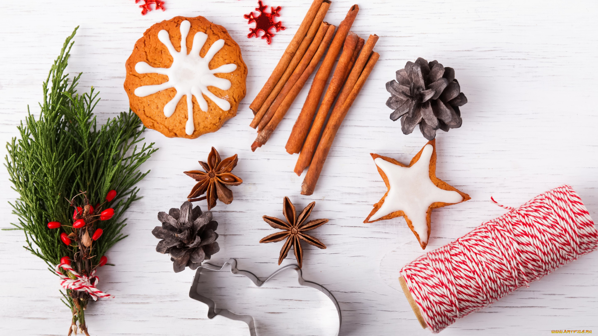 праздничные, угощения, decoration, печенье, новый, год, christmas, рождество, new, year, корица, специи