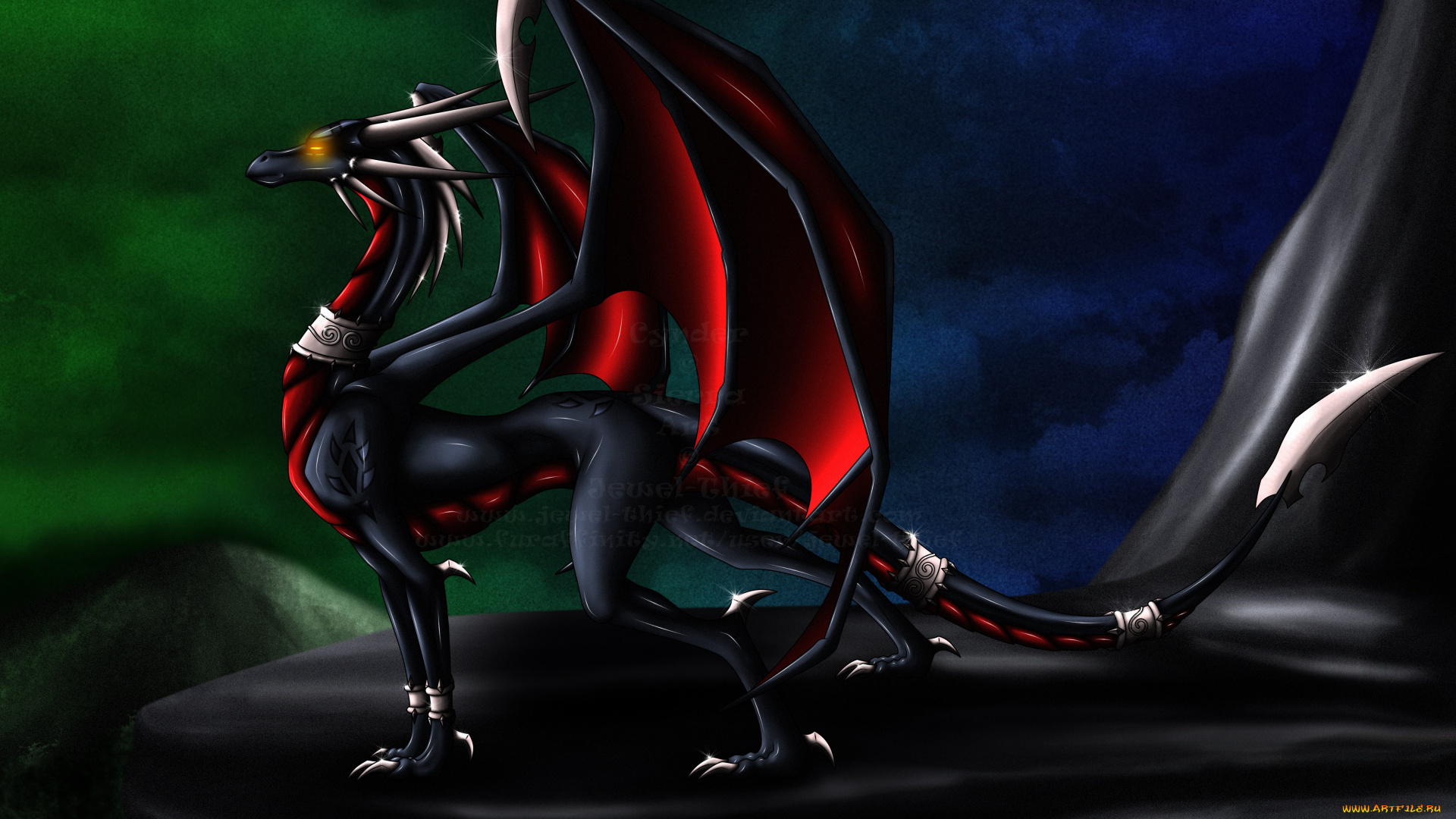 рисованное, животные, , сказочные, , мифические, дракон